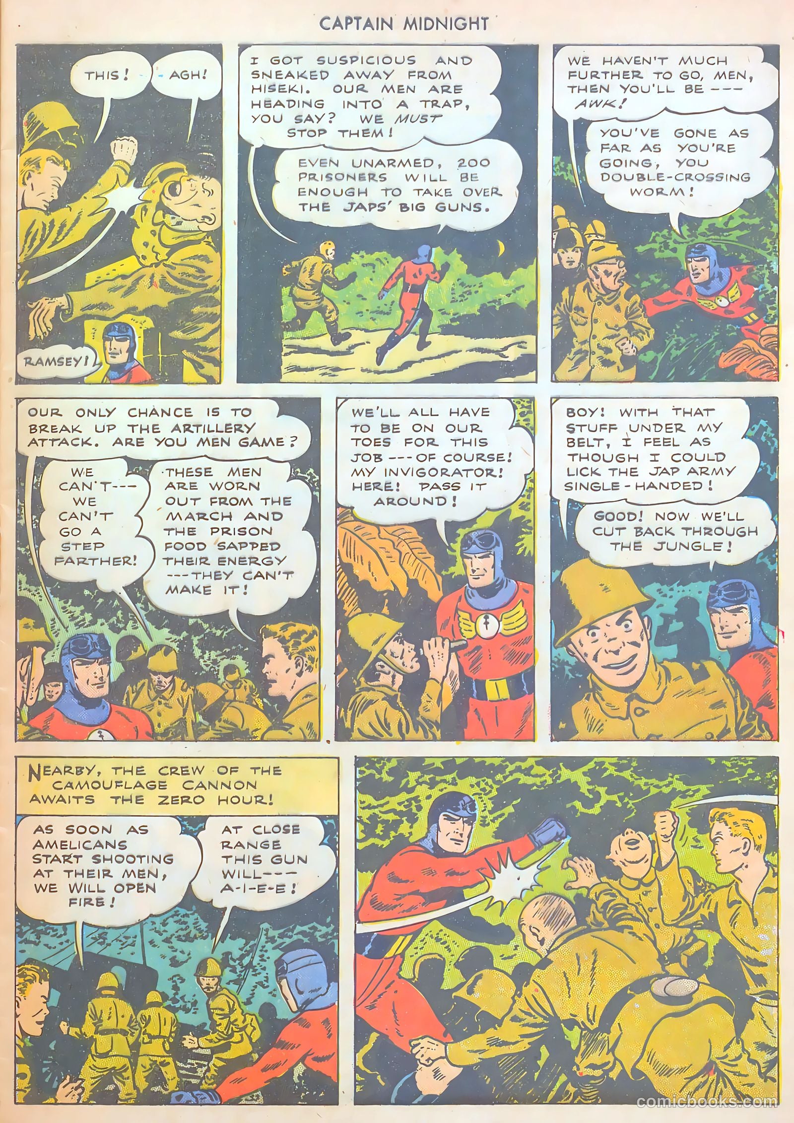 Captain Midnight #24 — page 9 of 36