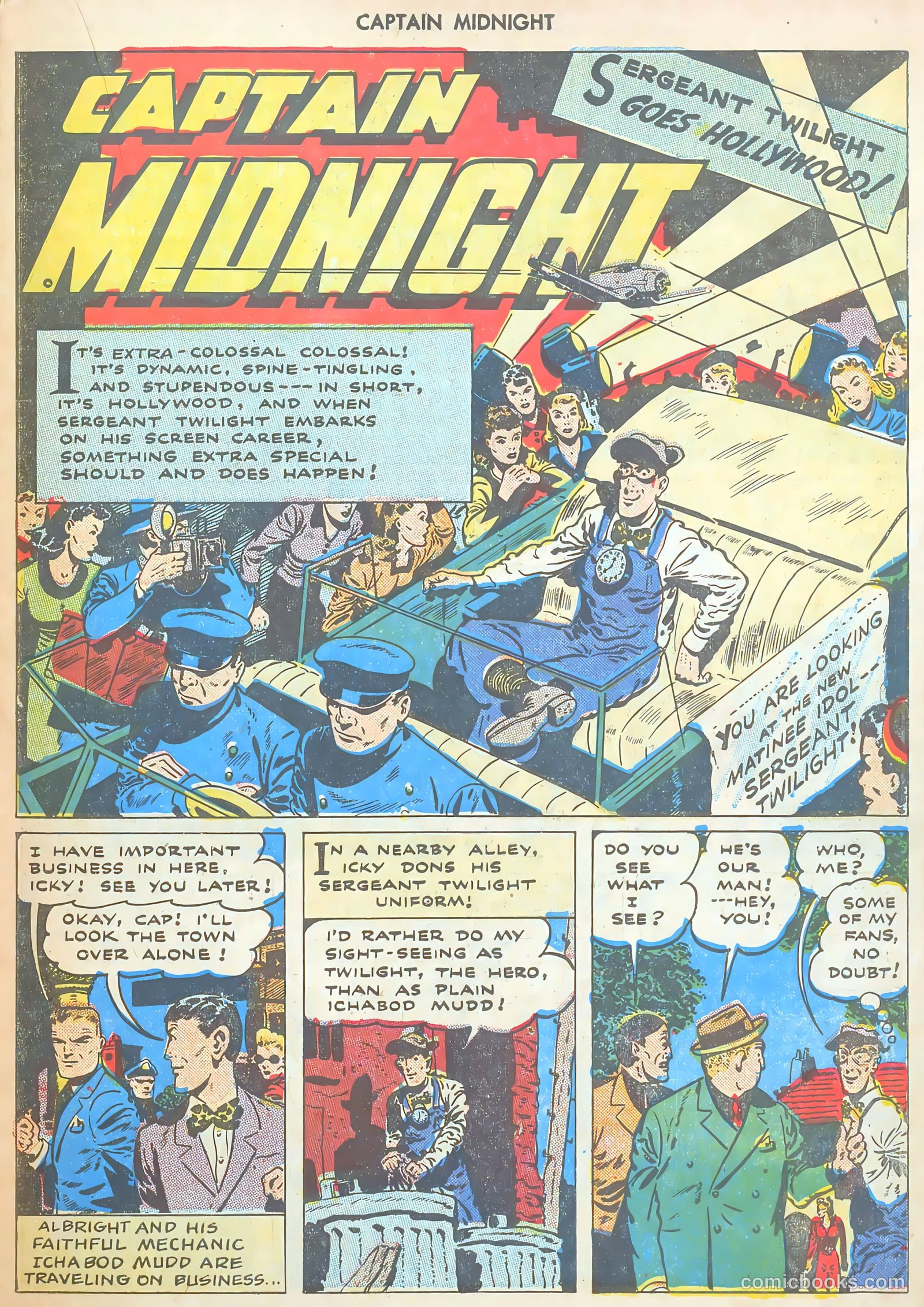 Captain Midnight #24 — page 15 of 36