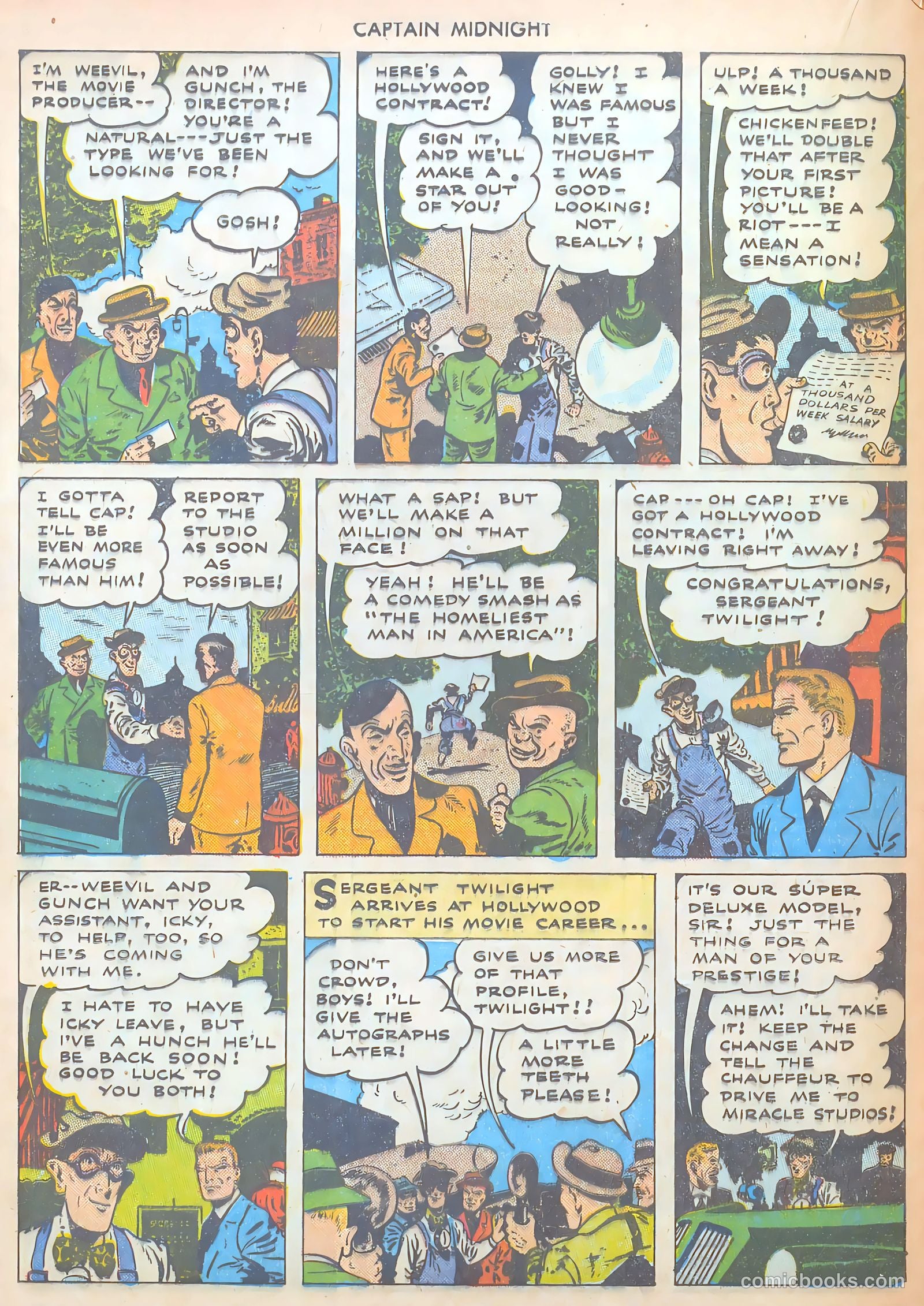 Captain Midnight #24 — page 16 of 36