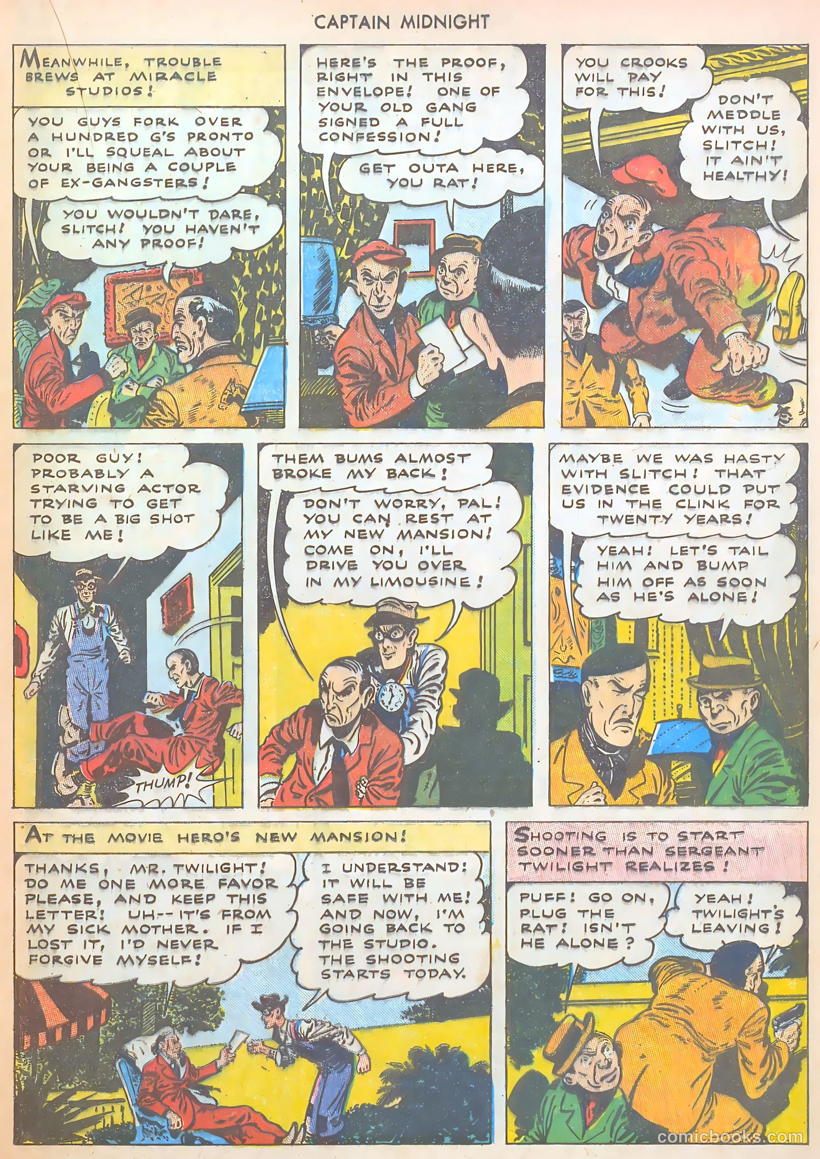 Captain Midnight #24 — page 17 of 36