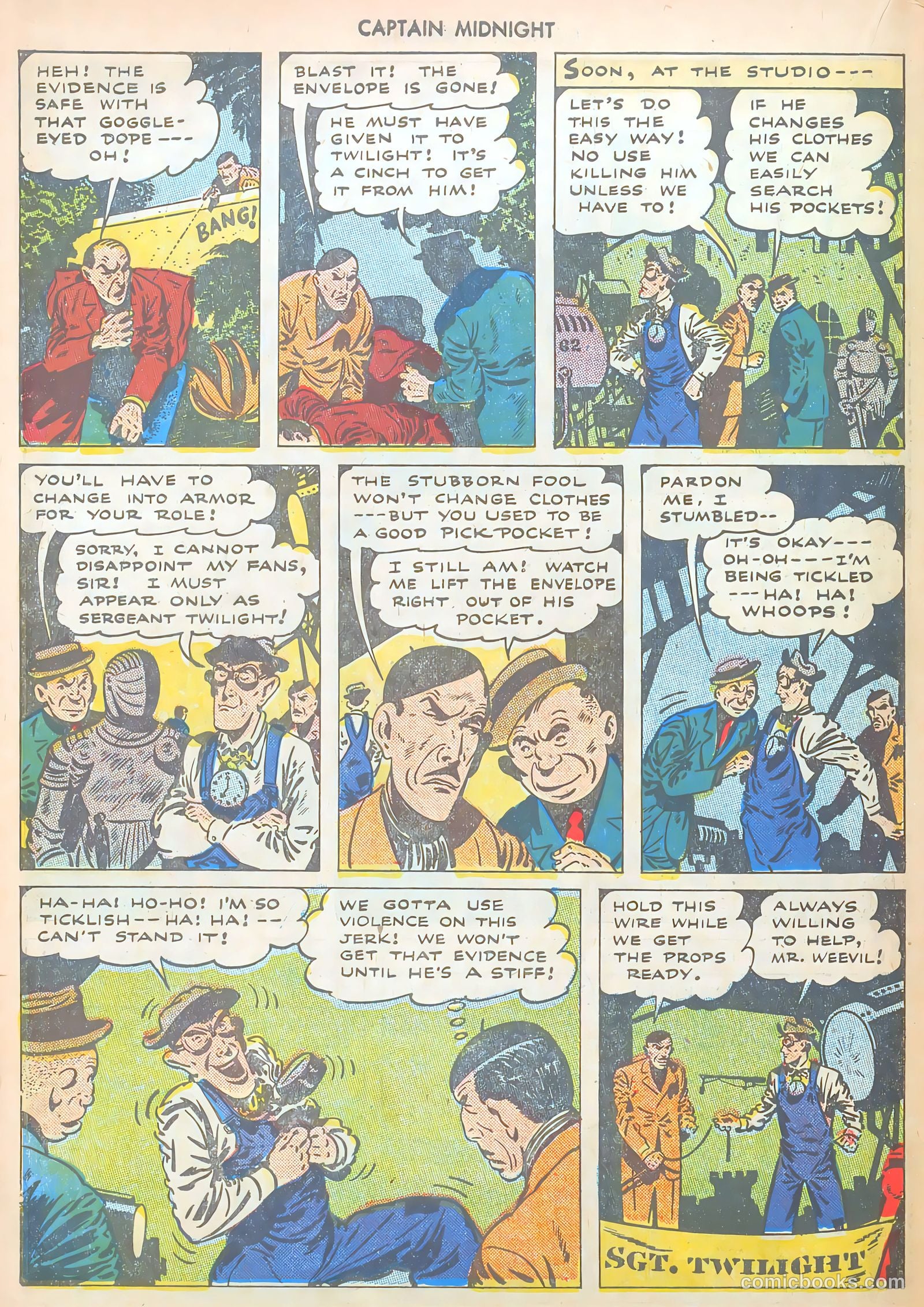 Captain Midnight #24 — page 18 of 36