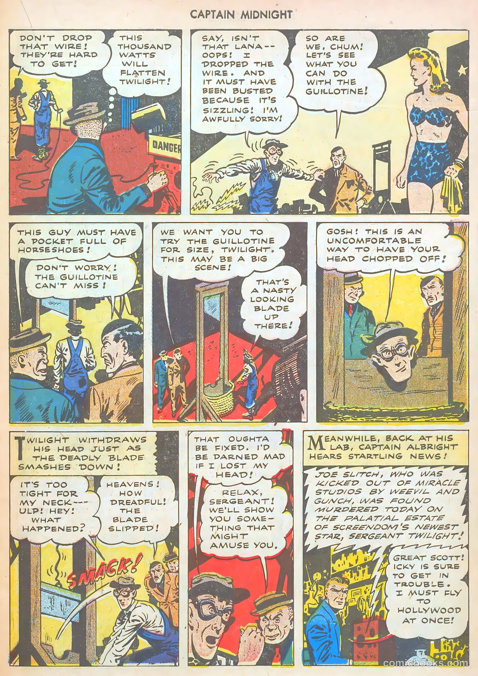 Captain Midnight #24 — page 19 of 36