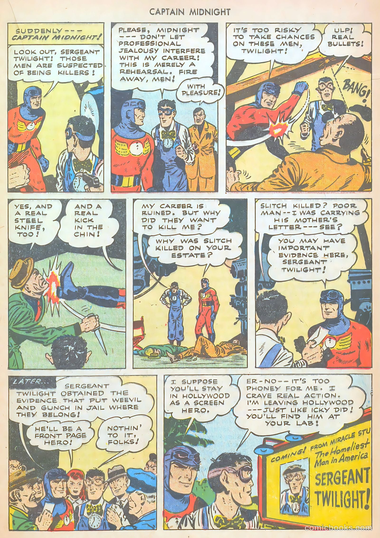 Captain Midnight #24 — page 21 of 36