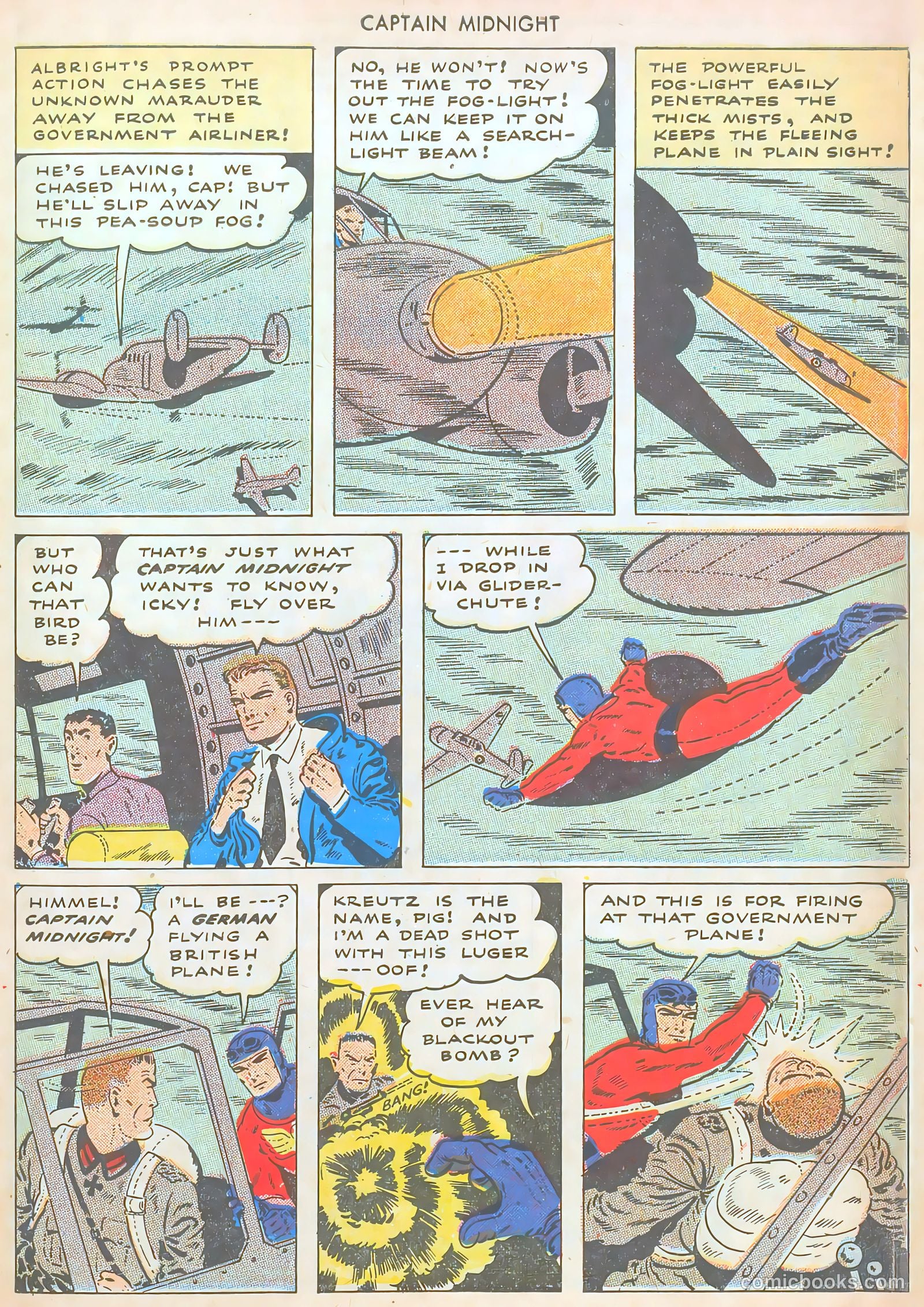 Captain Midnight #24 — page 27 of 36