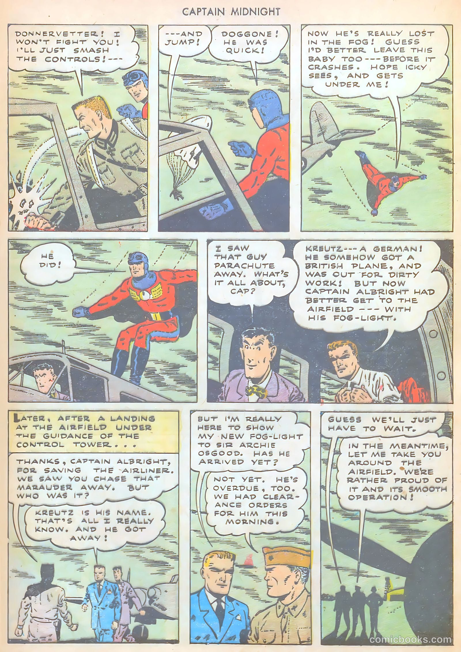 Captain Midnight #24 — page 28 of 36