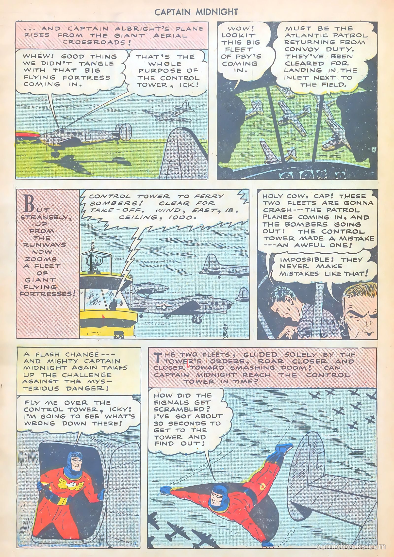 Captain Midnight #24 — page 30 of 36