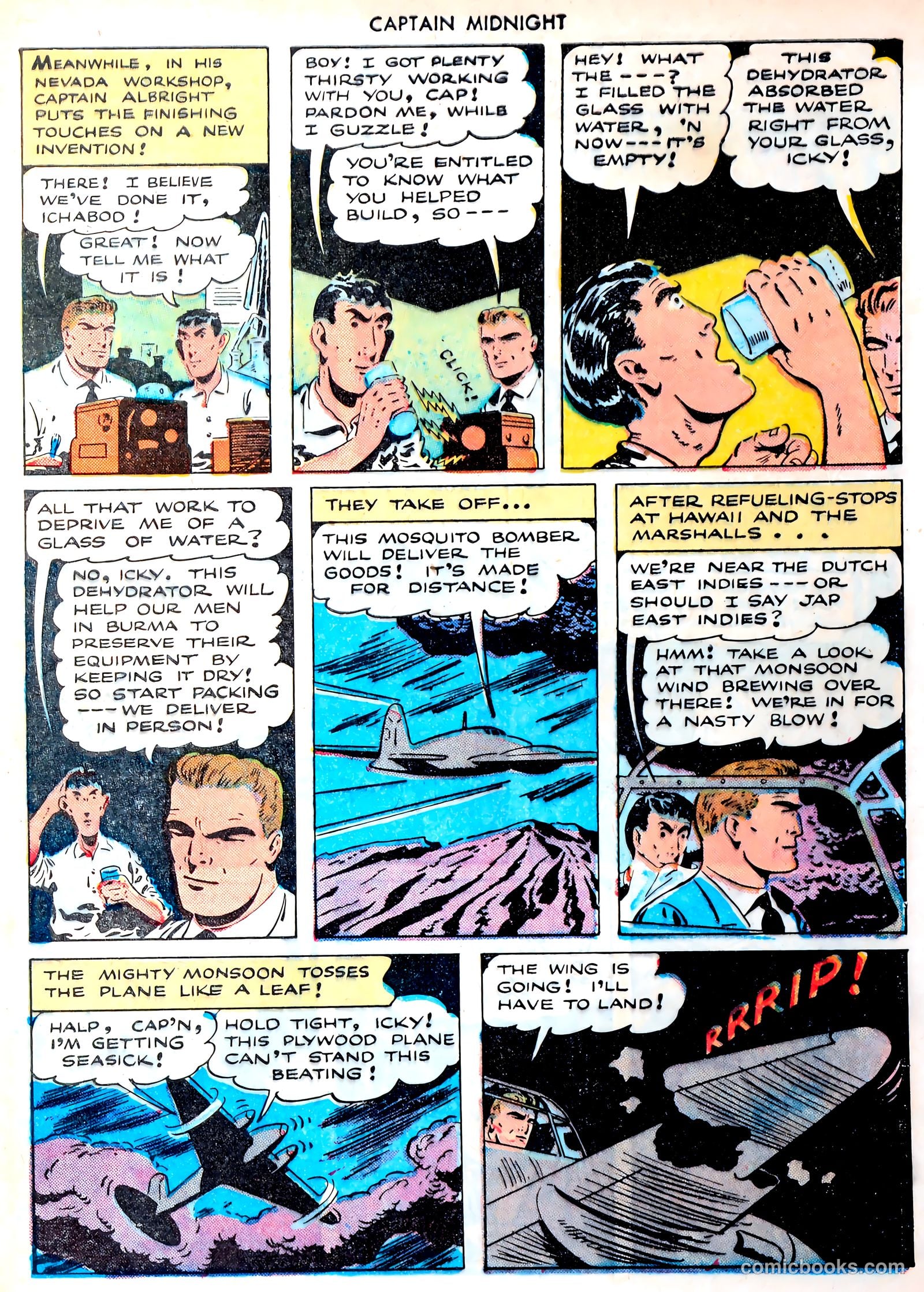 Captain Midnight #25 — page 5 of 36
