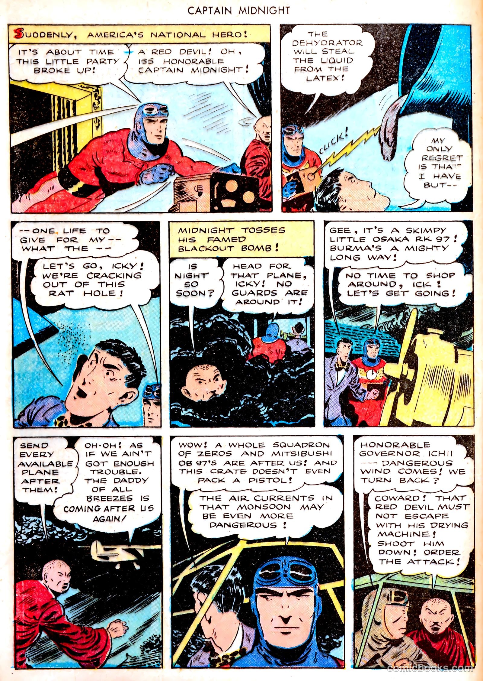 Captain Midnight #25 — page 8 of 36