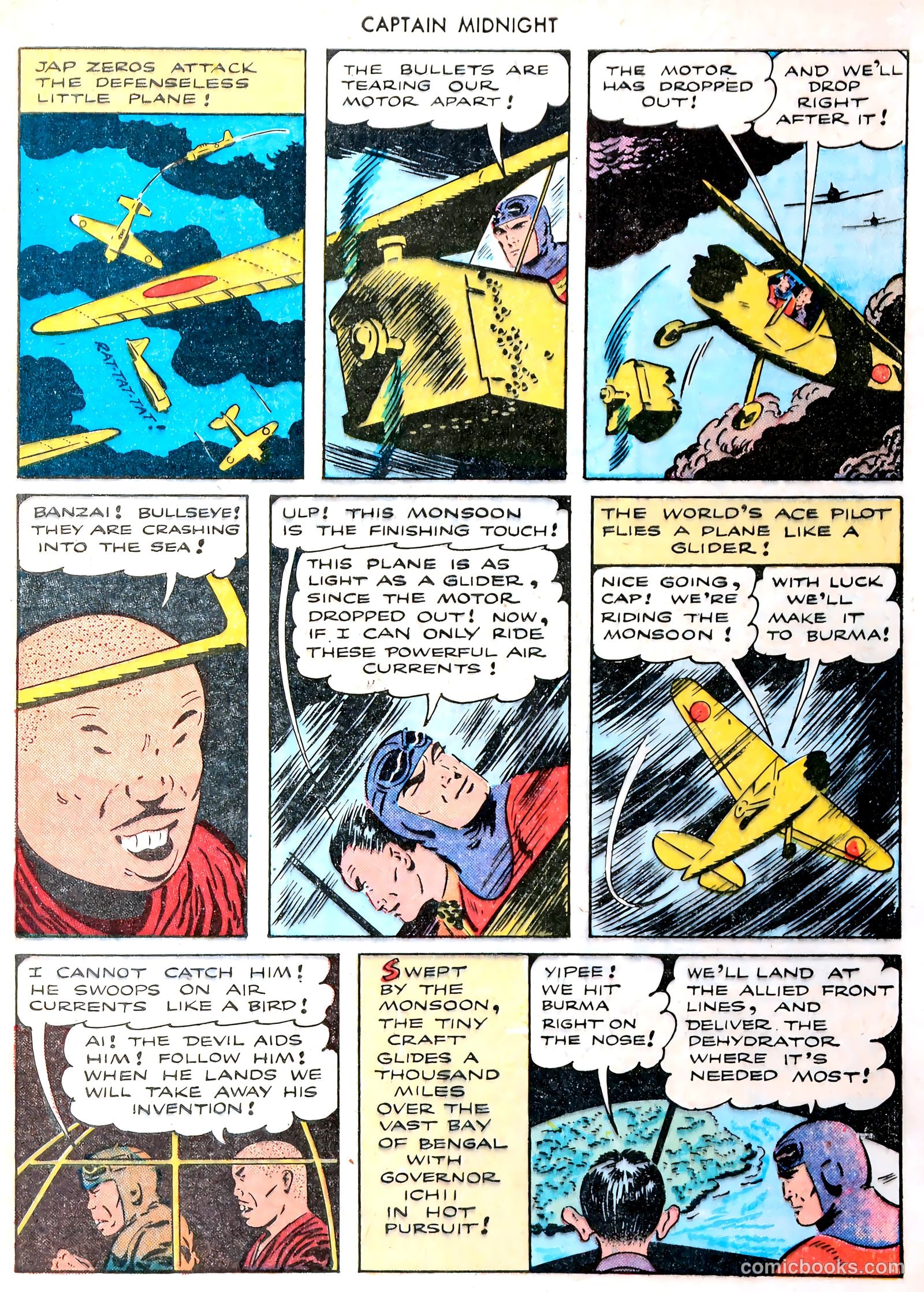 Captain Midnight #25 — page 9 of 36