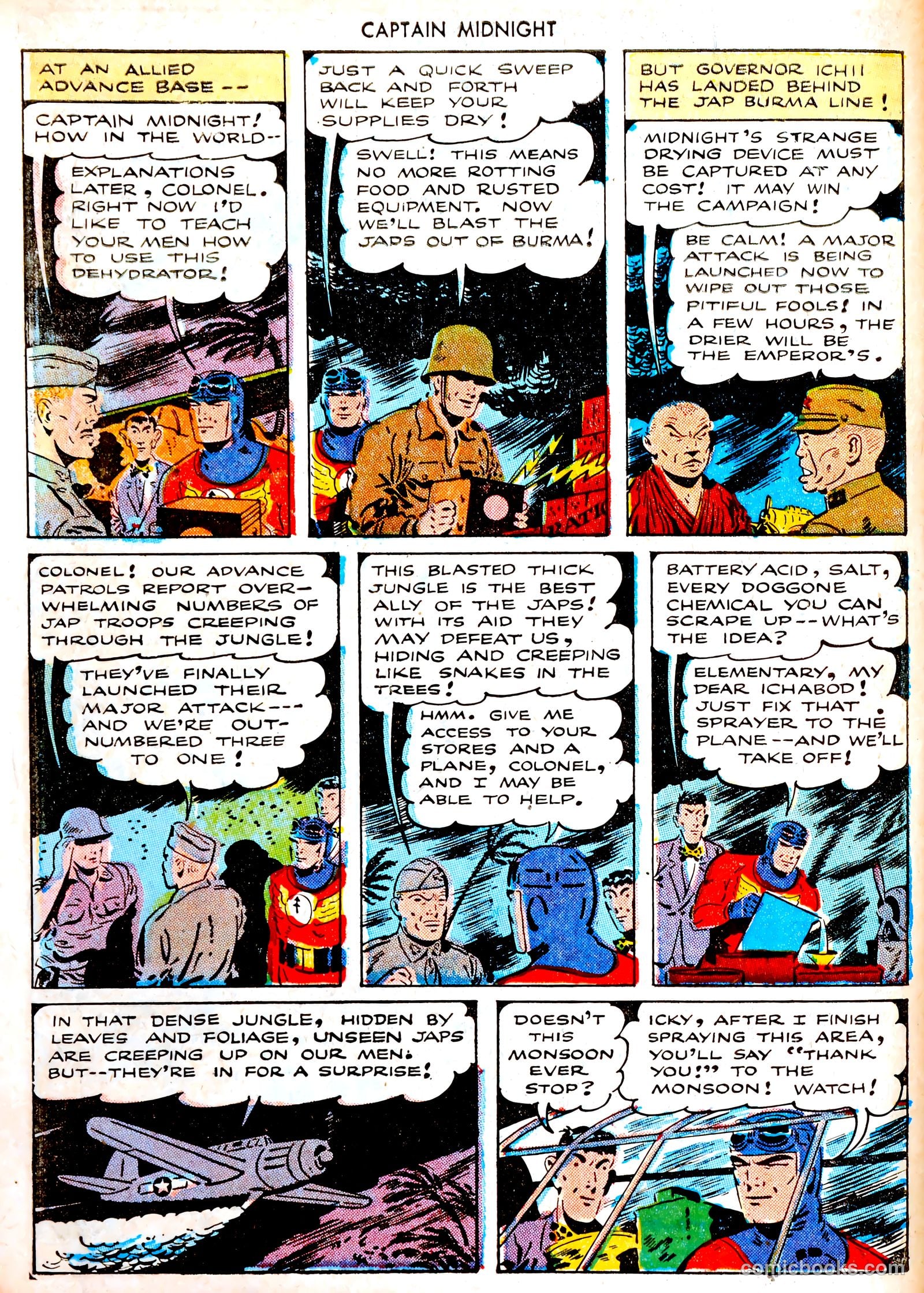 Captain Midnight #25 — page 10 of 36