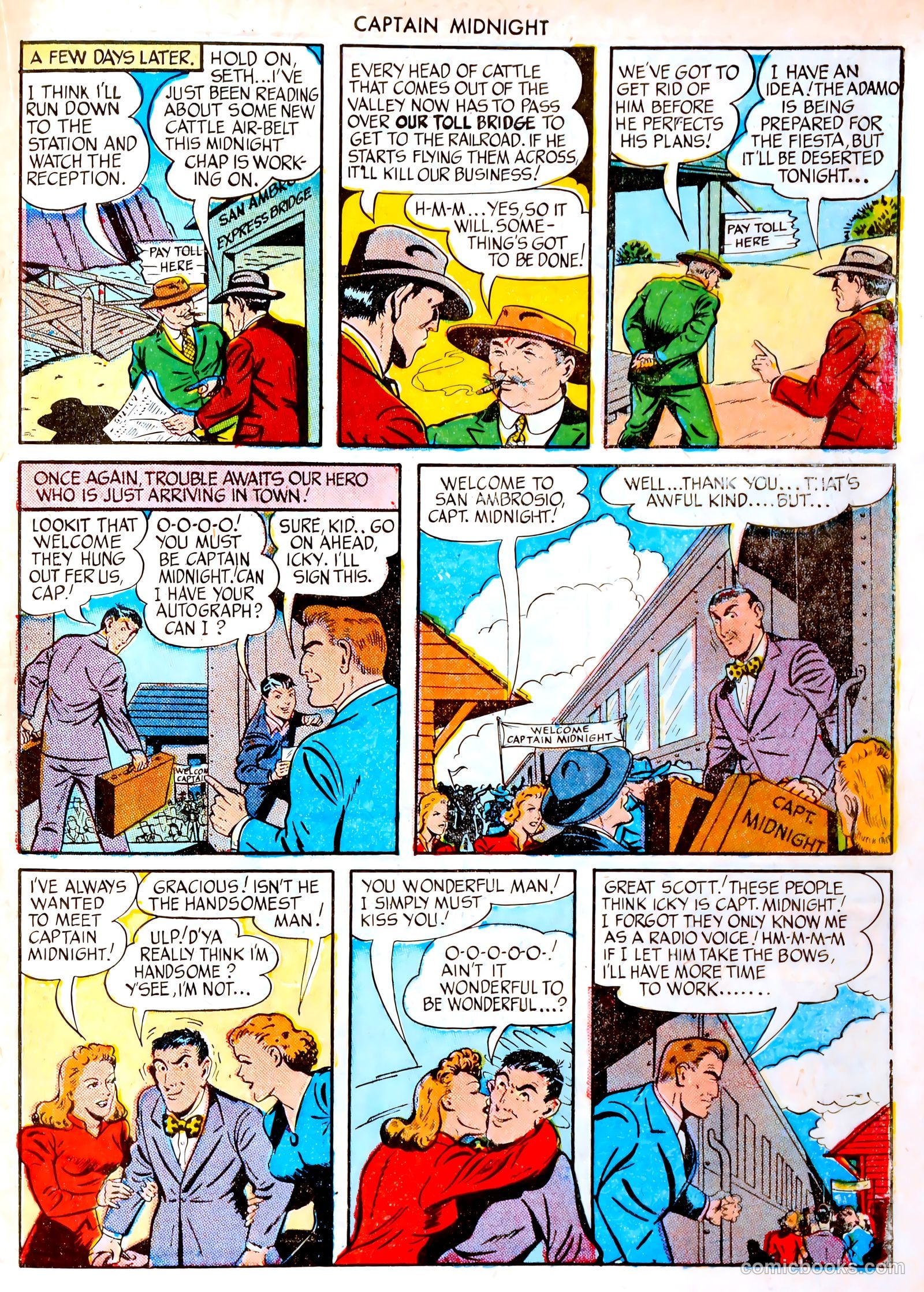 Captain Midnight #25 — page 15 of 36