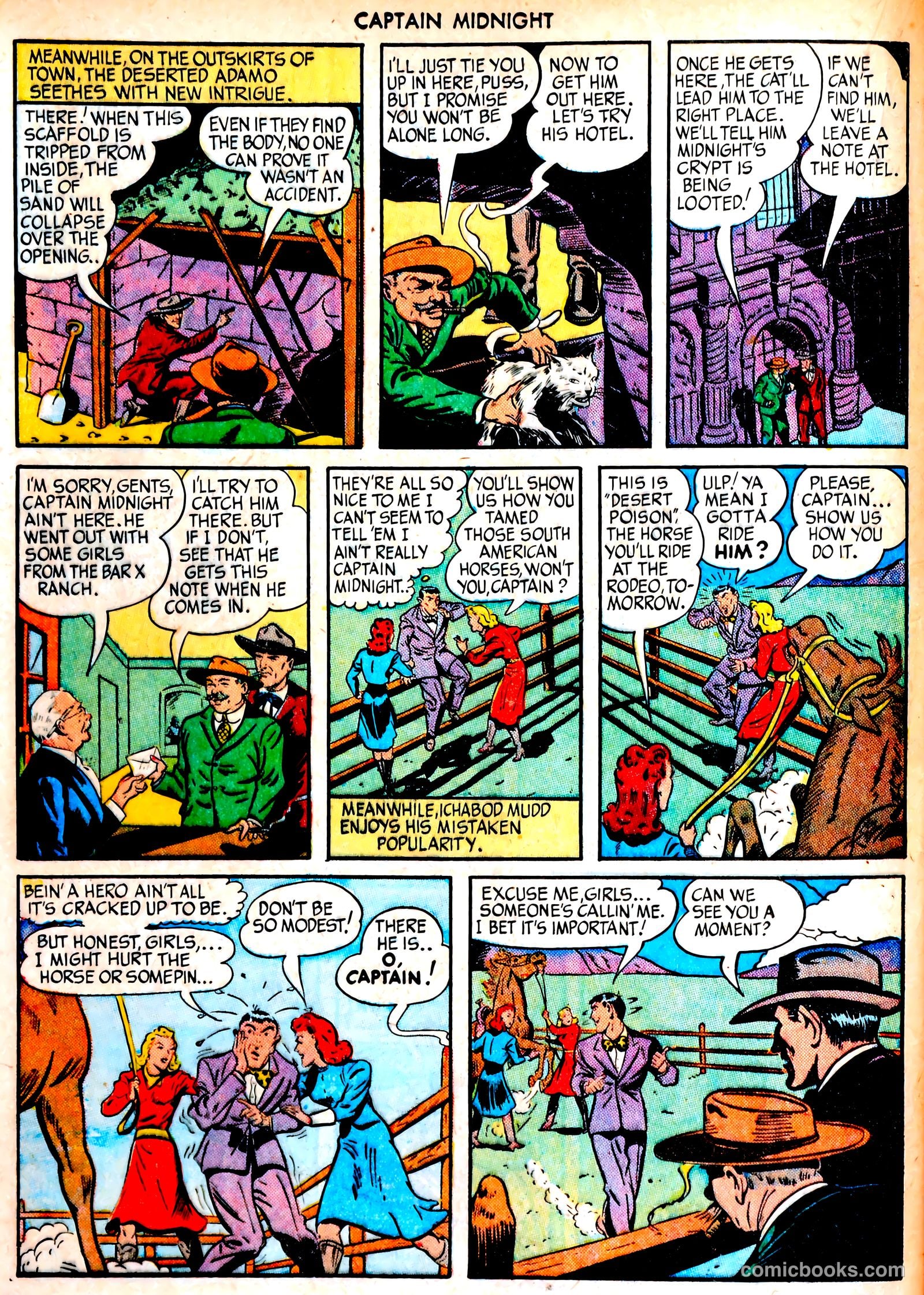 Captain Midnight #25 — page 16 of 36