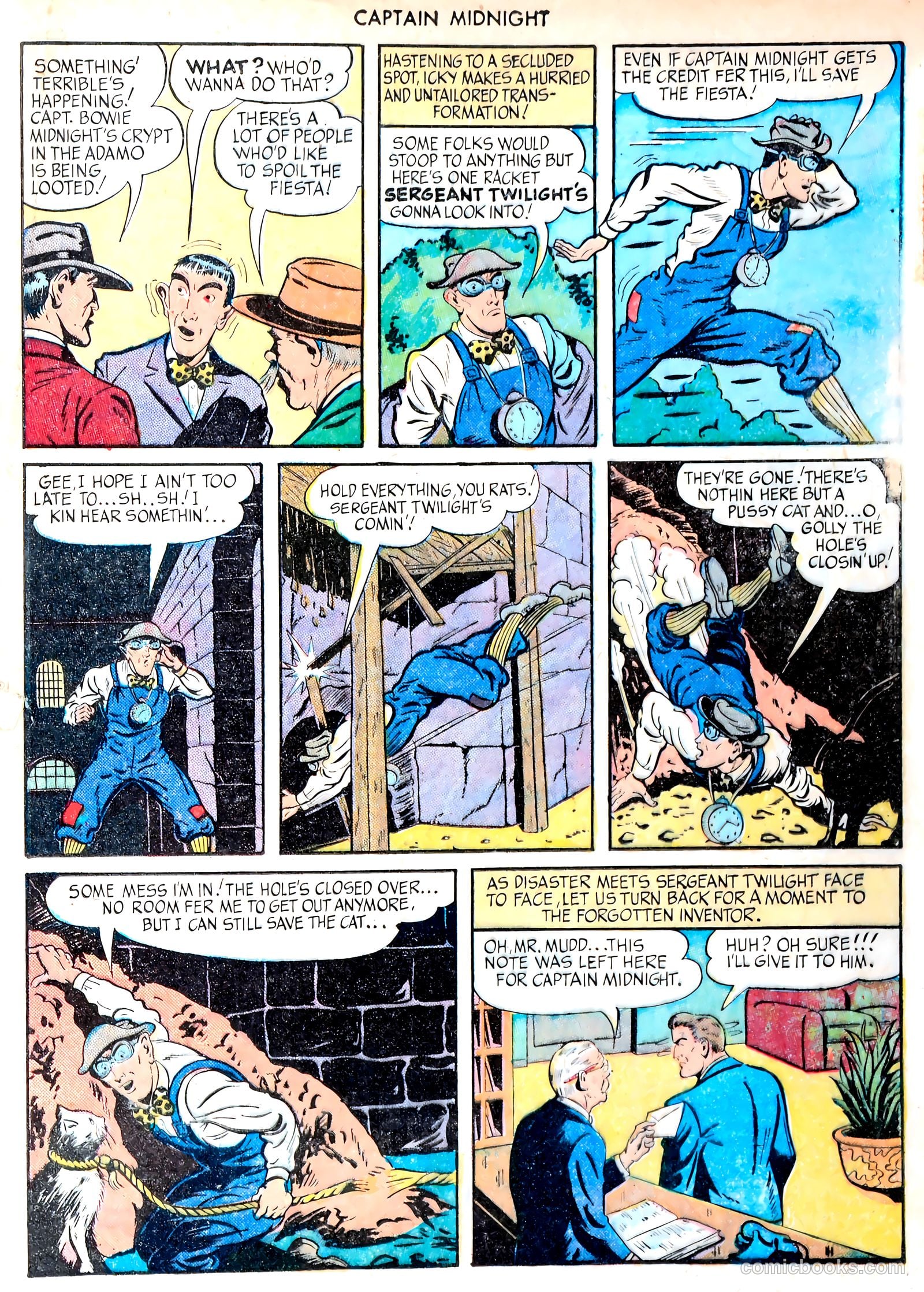 Captain Midnight #25 — page 17 of 36
