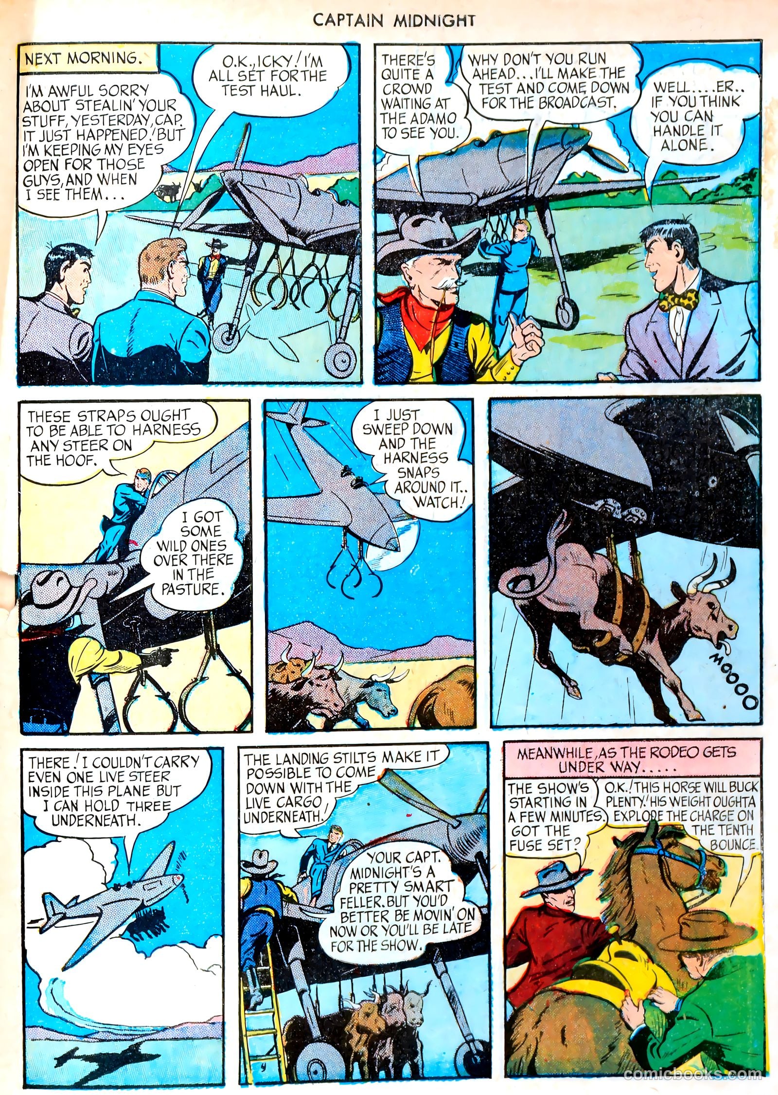 Captain Midnight #25 — page 19 of 36