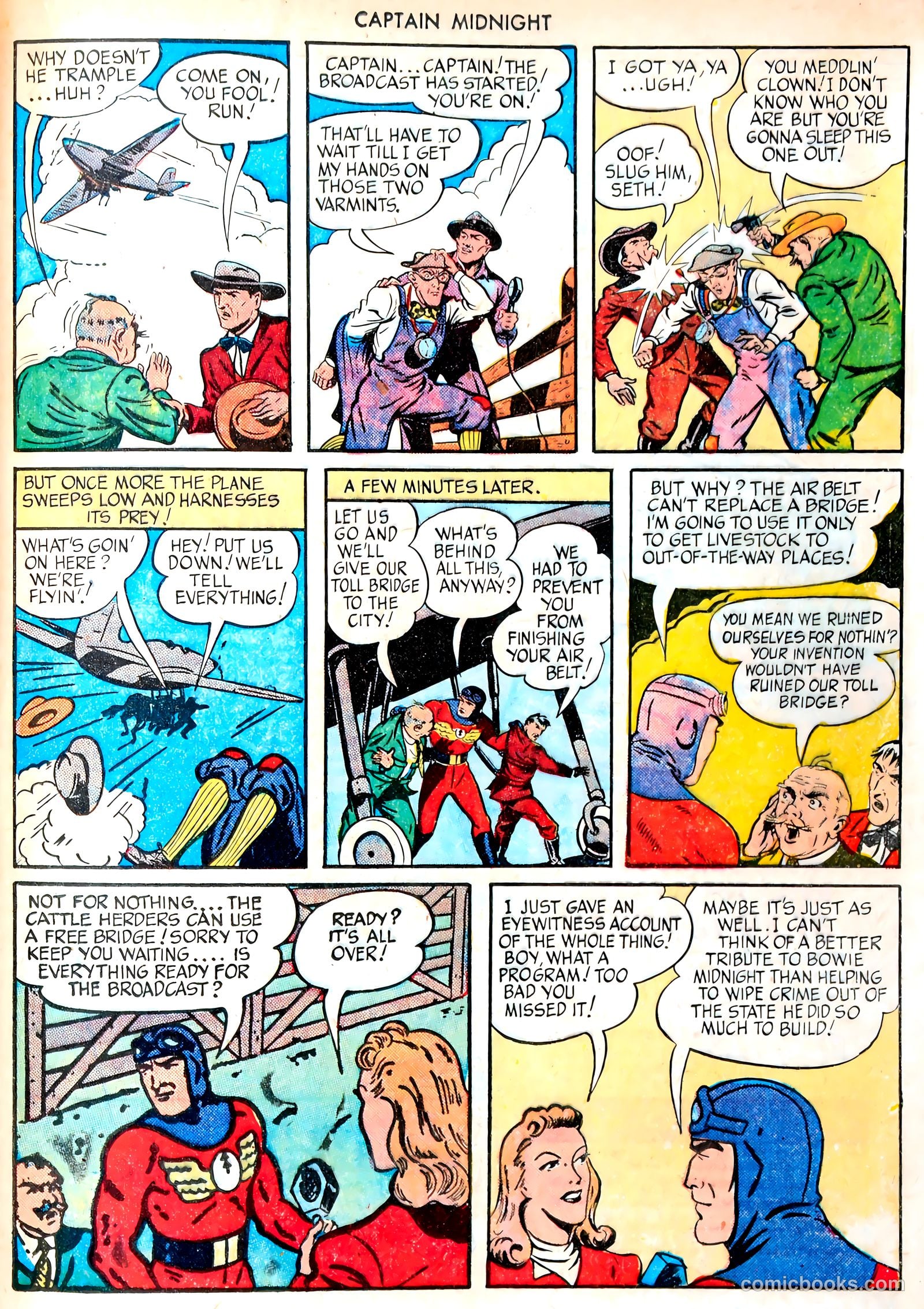Captain Midnight #25 — page 21 of 36