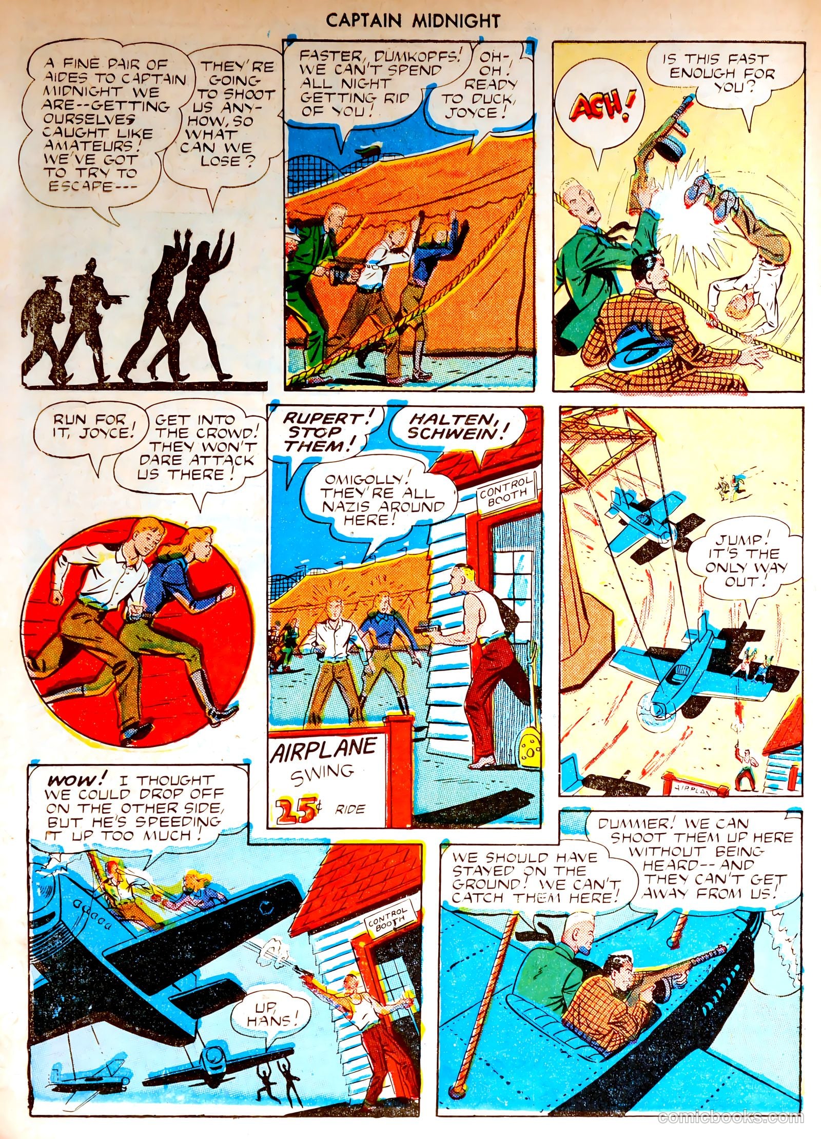 Captain Midnight #25 — page 30 of 36