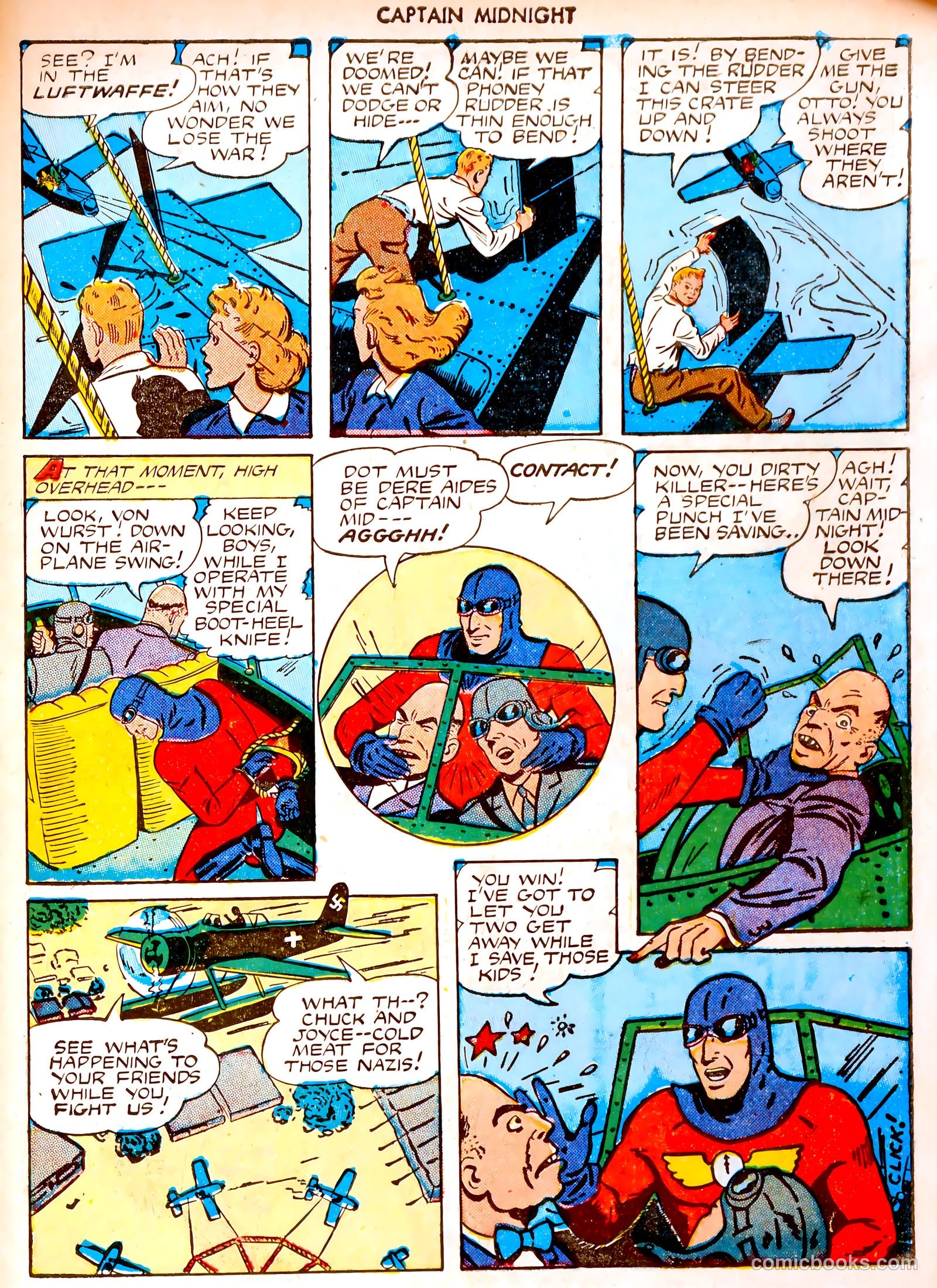 Captain Midnight #25 — page 31 of 36
