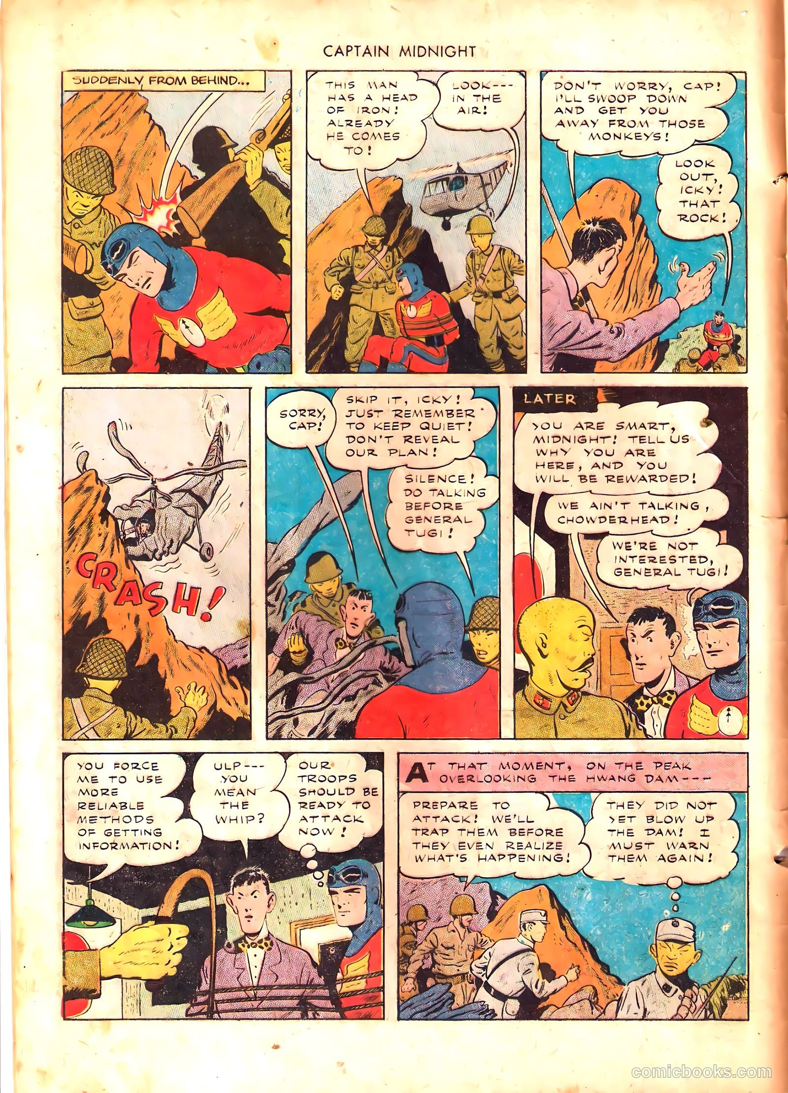 Captain Midnight #26 — page 8 of 36