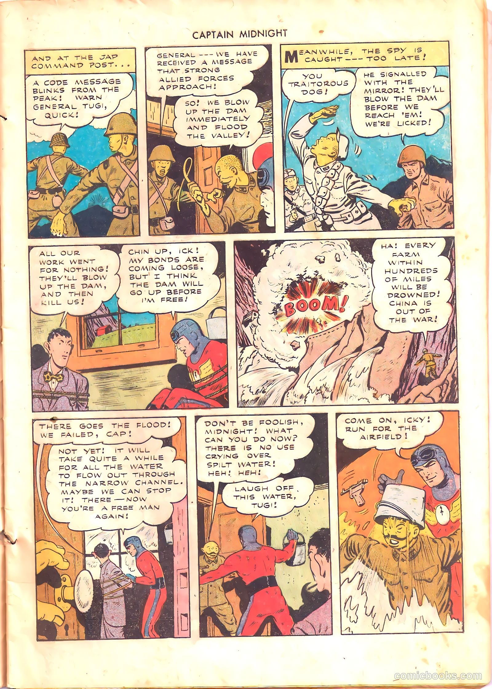 Captain Midnight #26 — page 9 of 36
