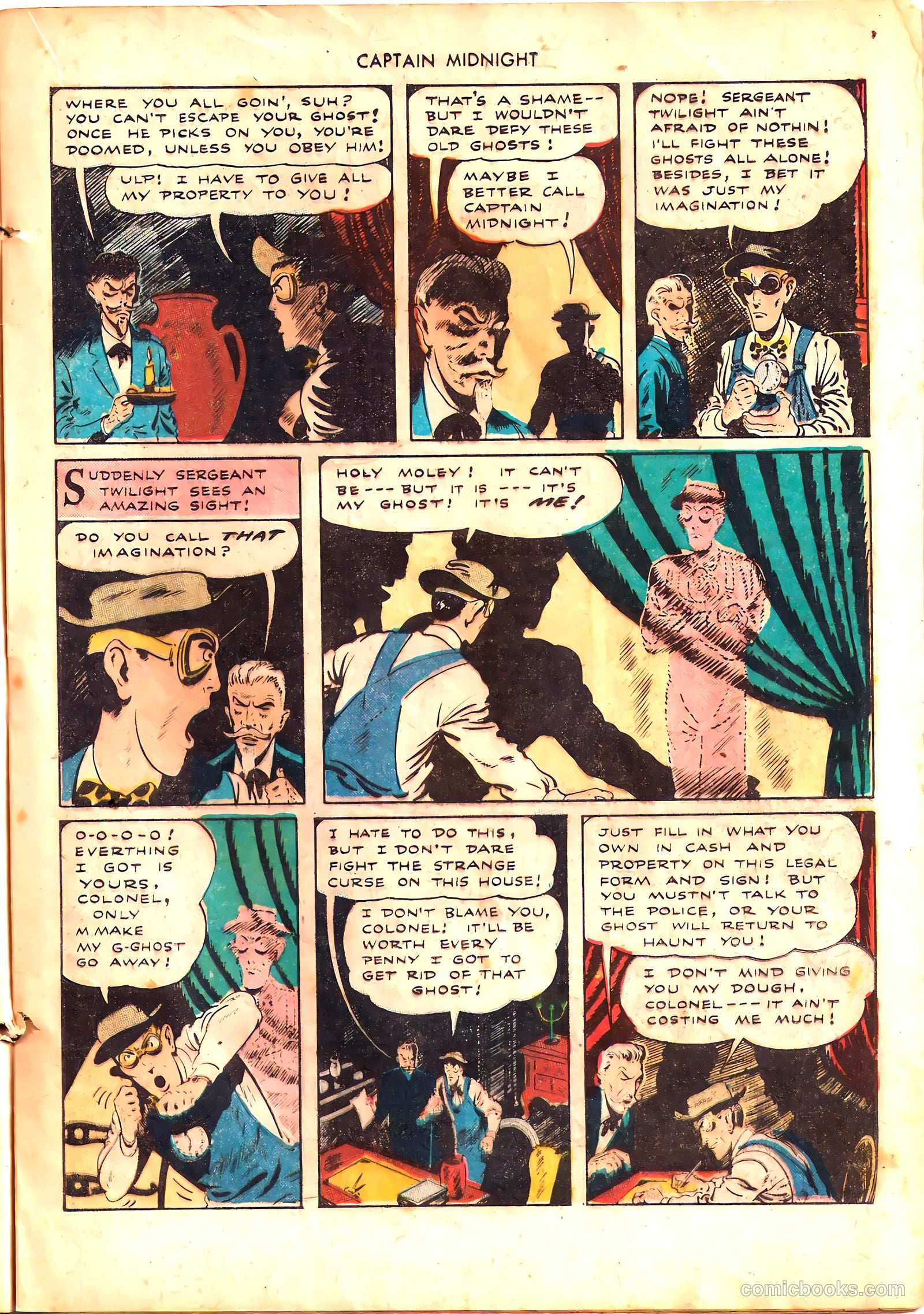 Captain Midnight #26 — page 17 of 36