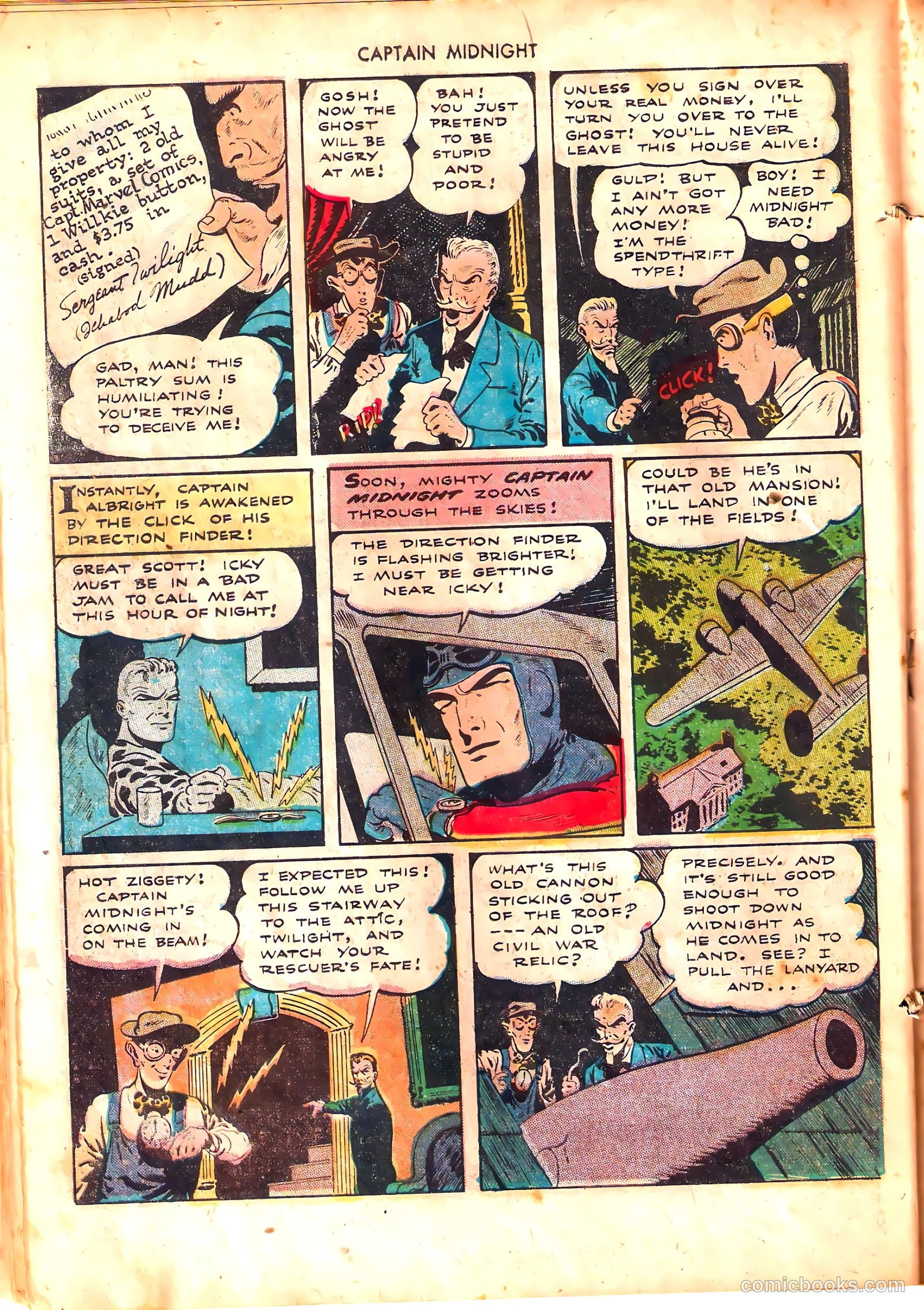 Captain Midnight #26 — page 18 of 36