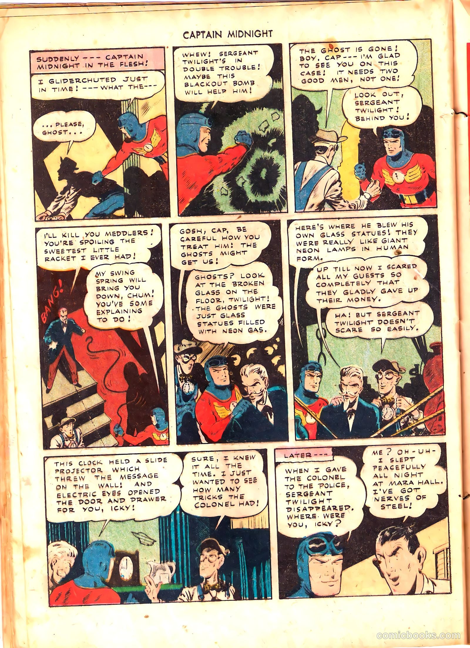 Captain Midnight #26 — page 20 of 36