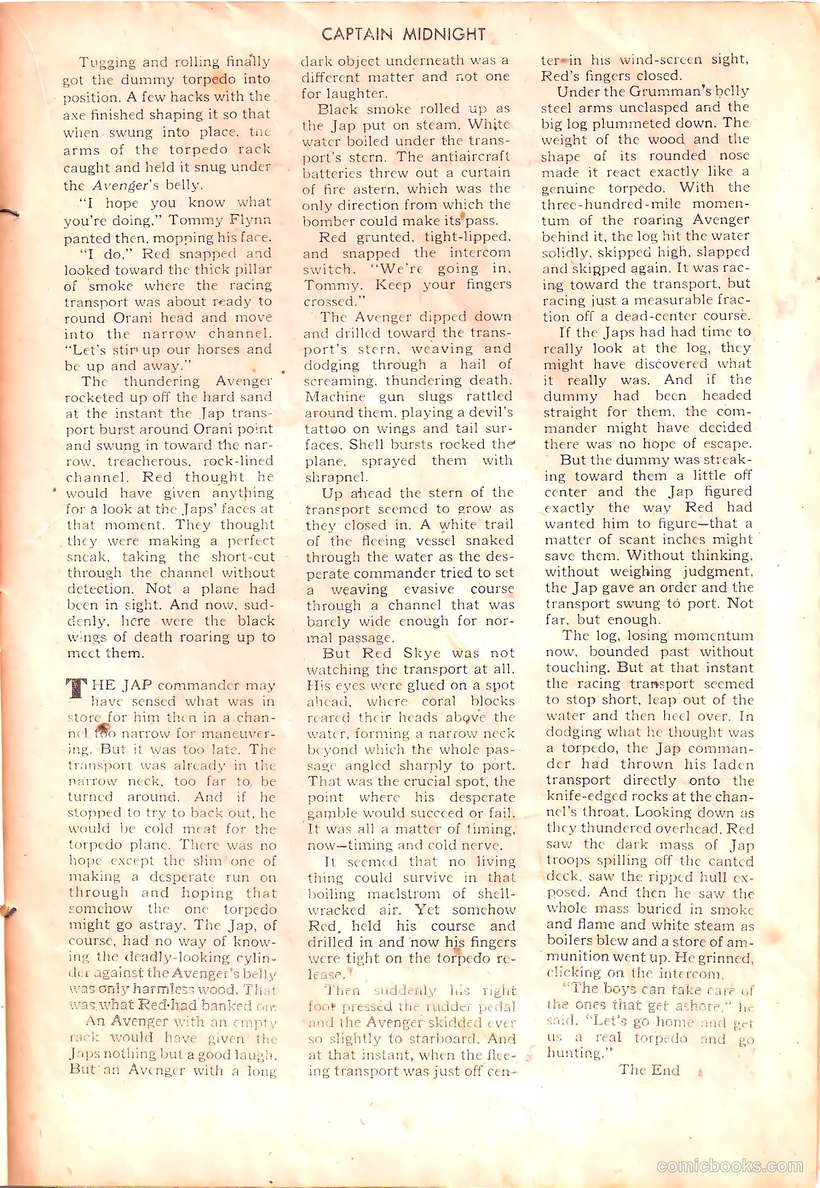 Captain Midnight #26 — page 23 of 36