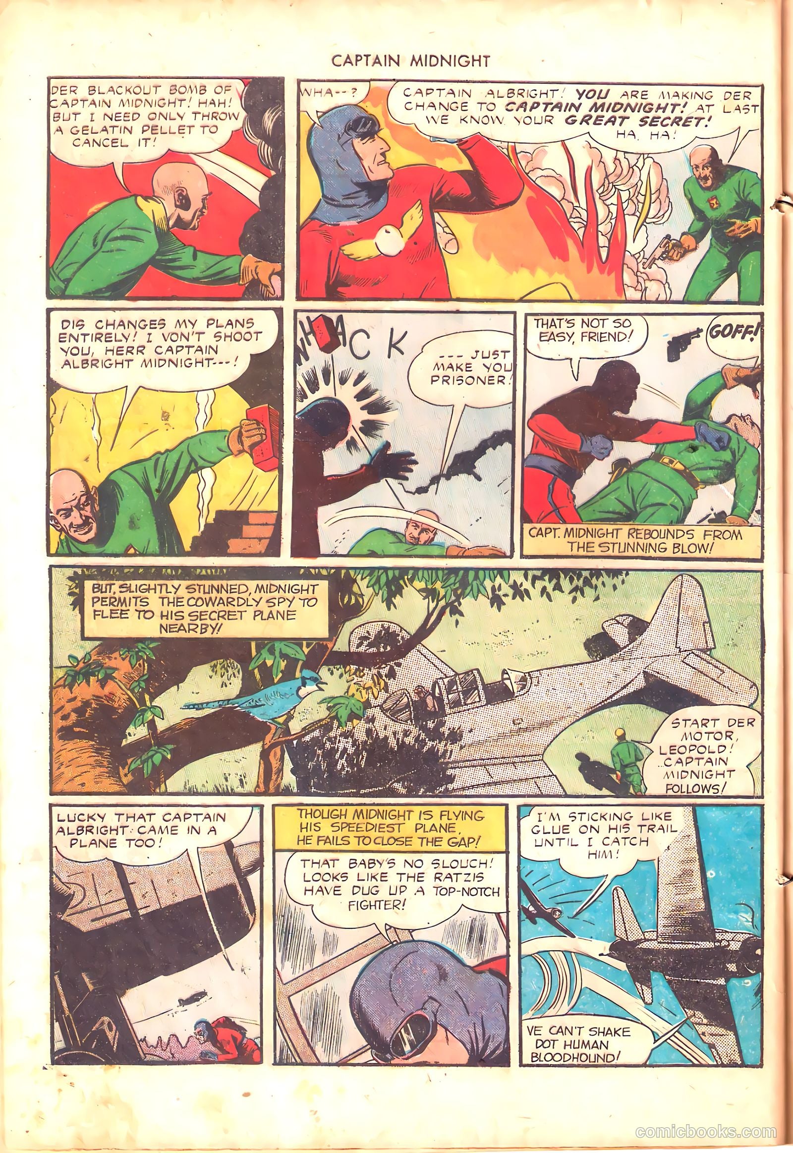 Captain Midnight #26 — page 28 of 36