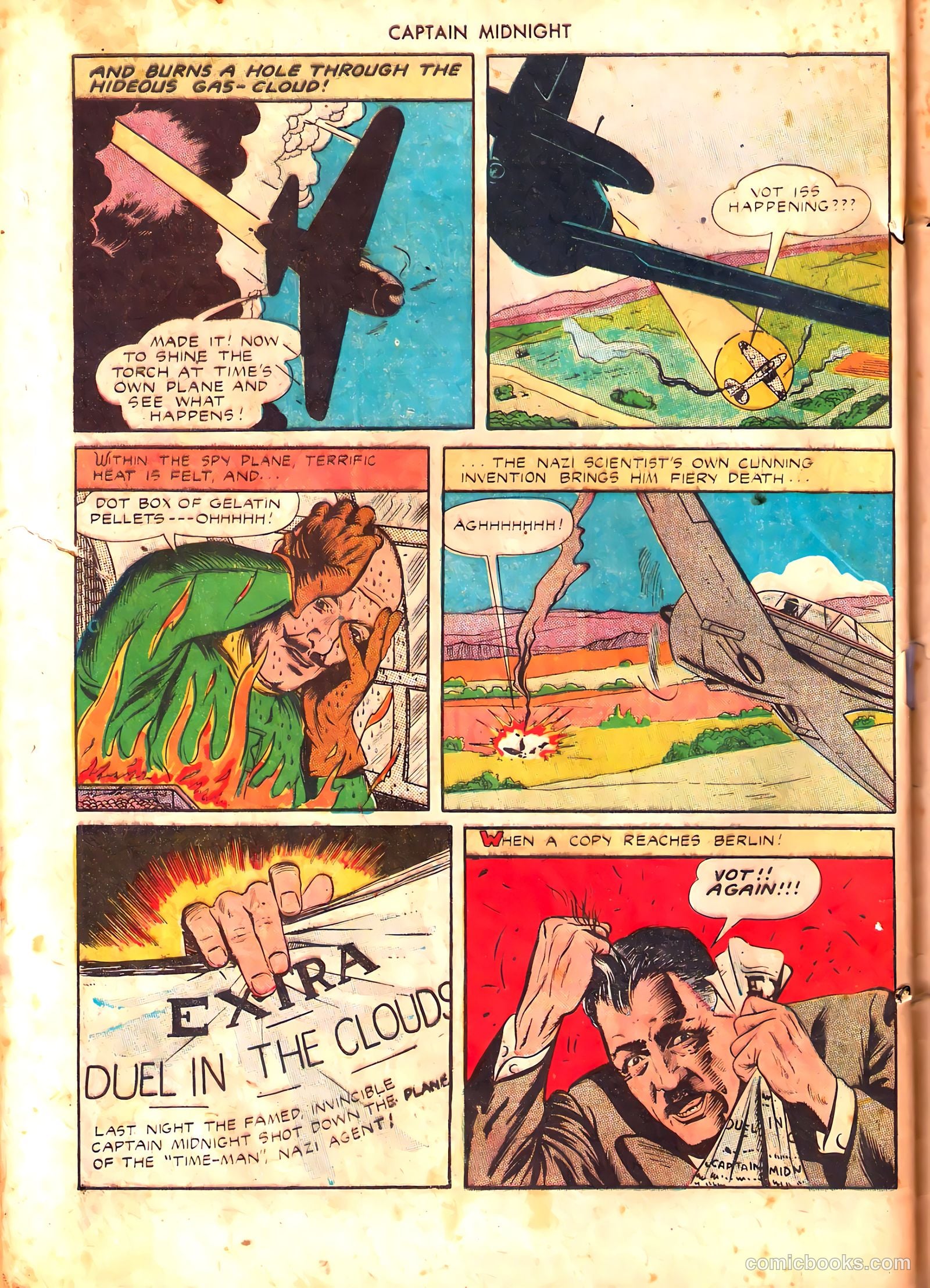 Captain Midnight #26 — page 32 of 36