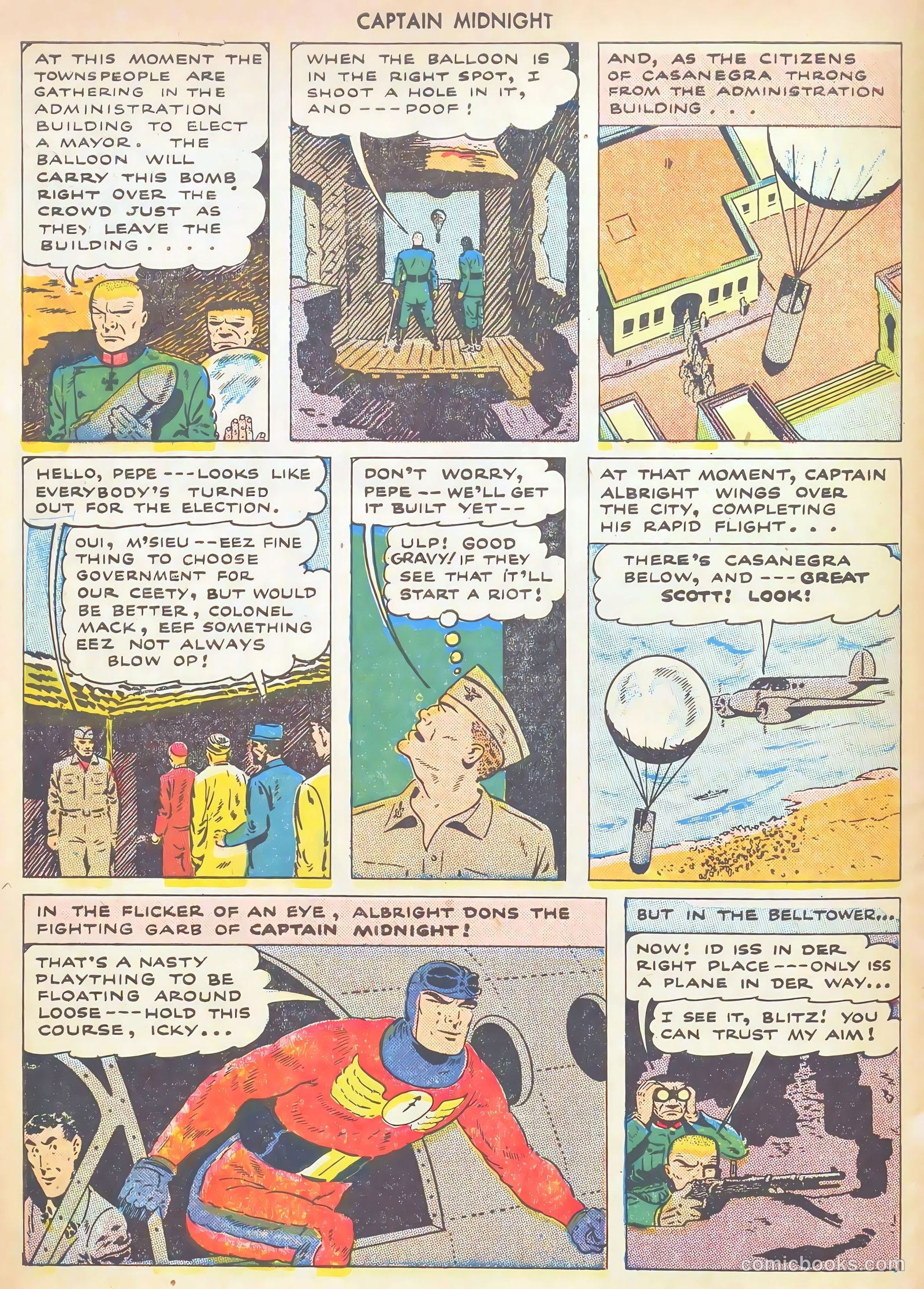 Captain Midnight #27 — page 6 of 37