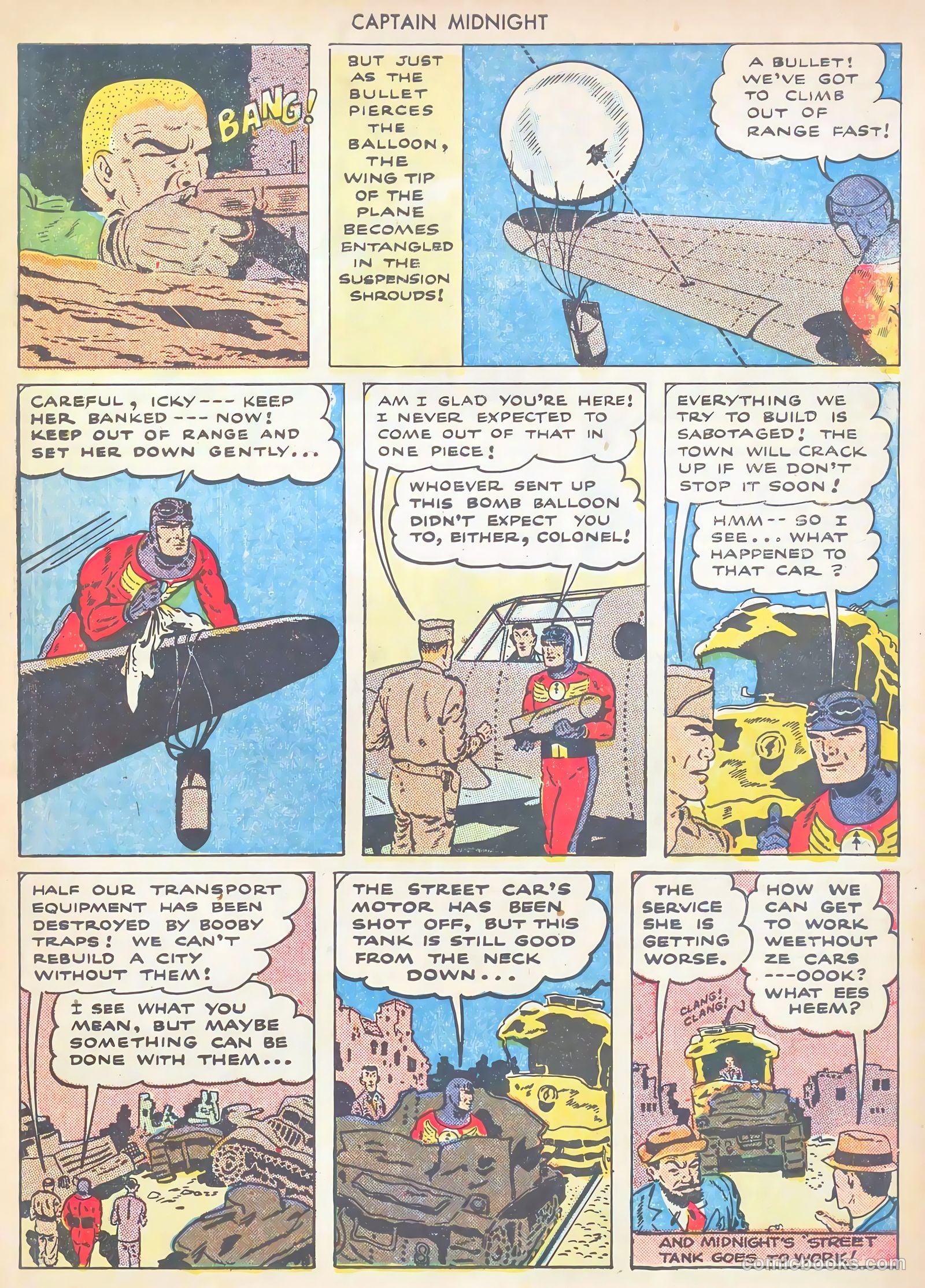 Captain Midnight #27 — page 7 of 37