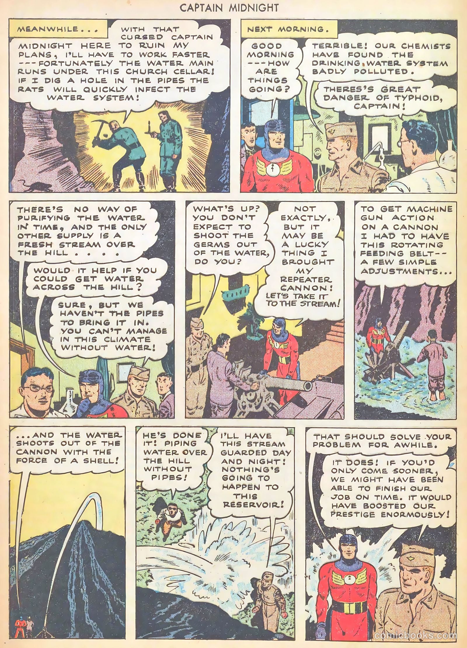 Captain Midnight #27 — page 8 of 37