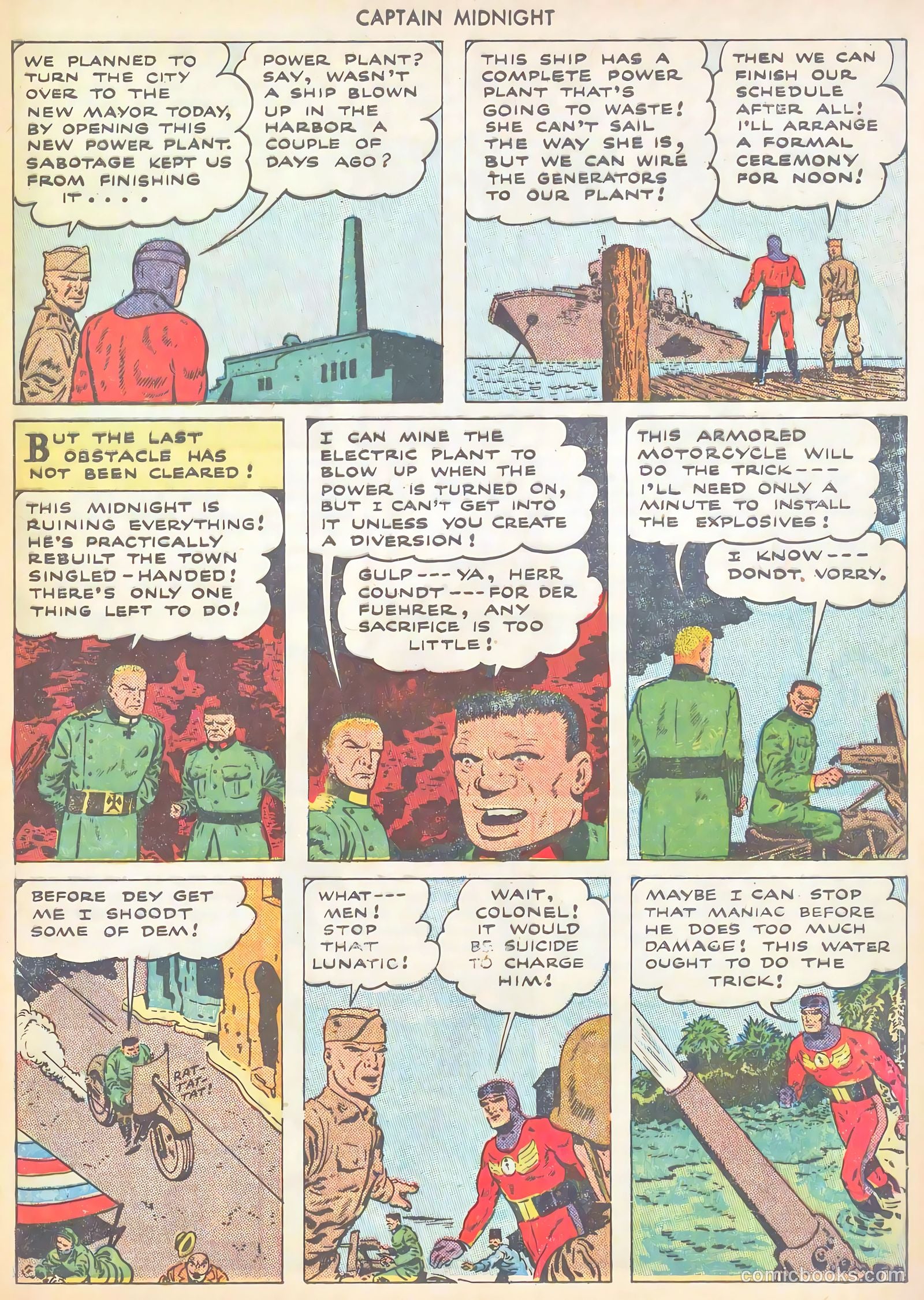 Captain Midnight #27 — page 9 of 37