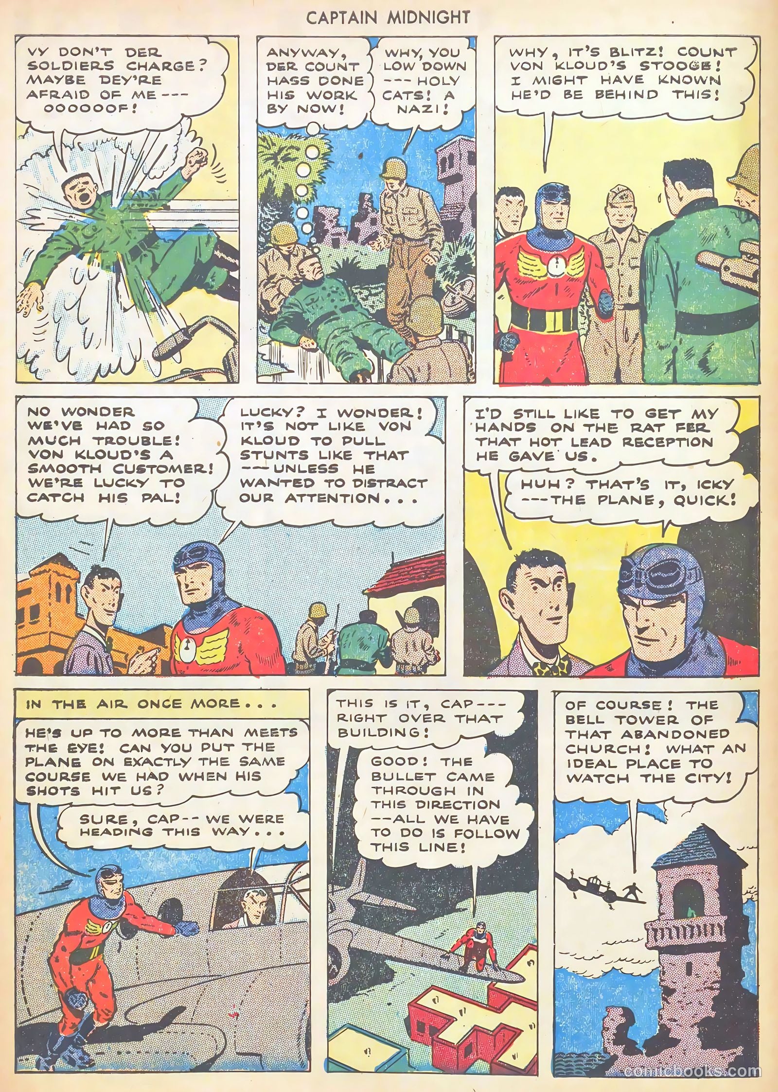 Captain Midnight #27 — page 10 of 37