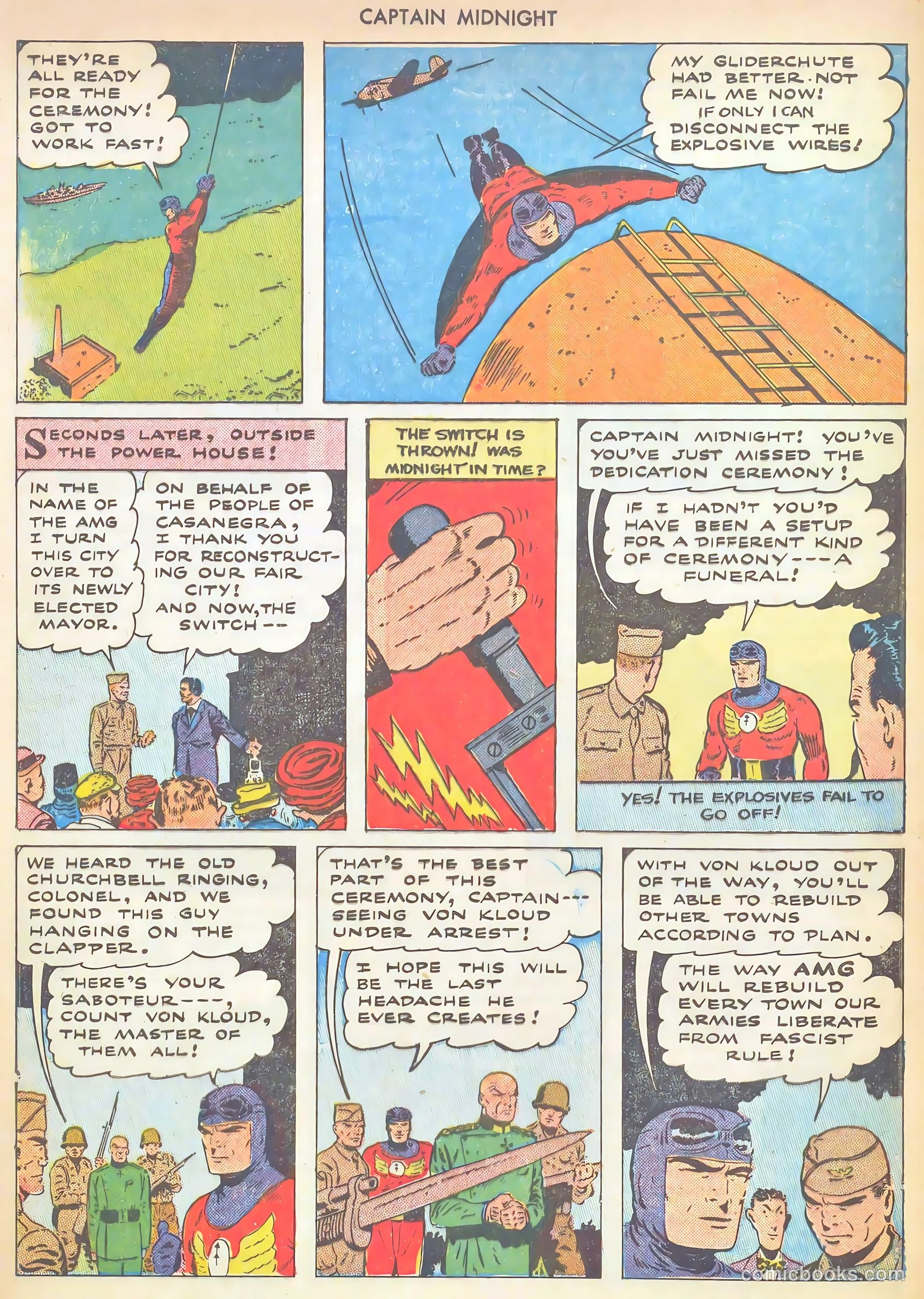 Captain Midnight #27 — page 12 of 37