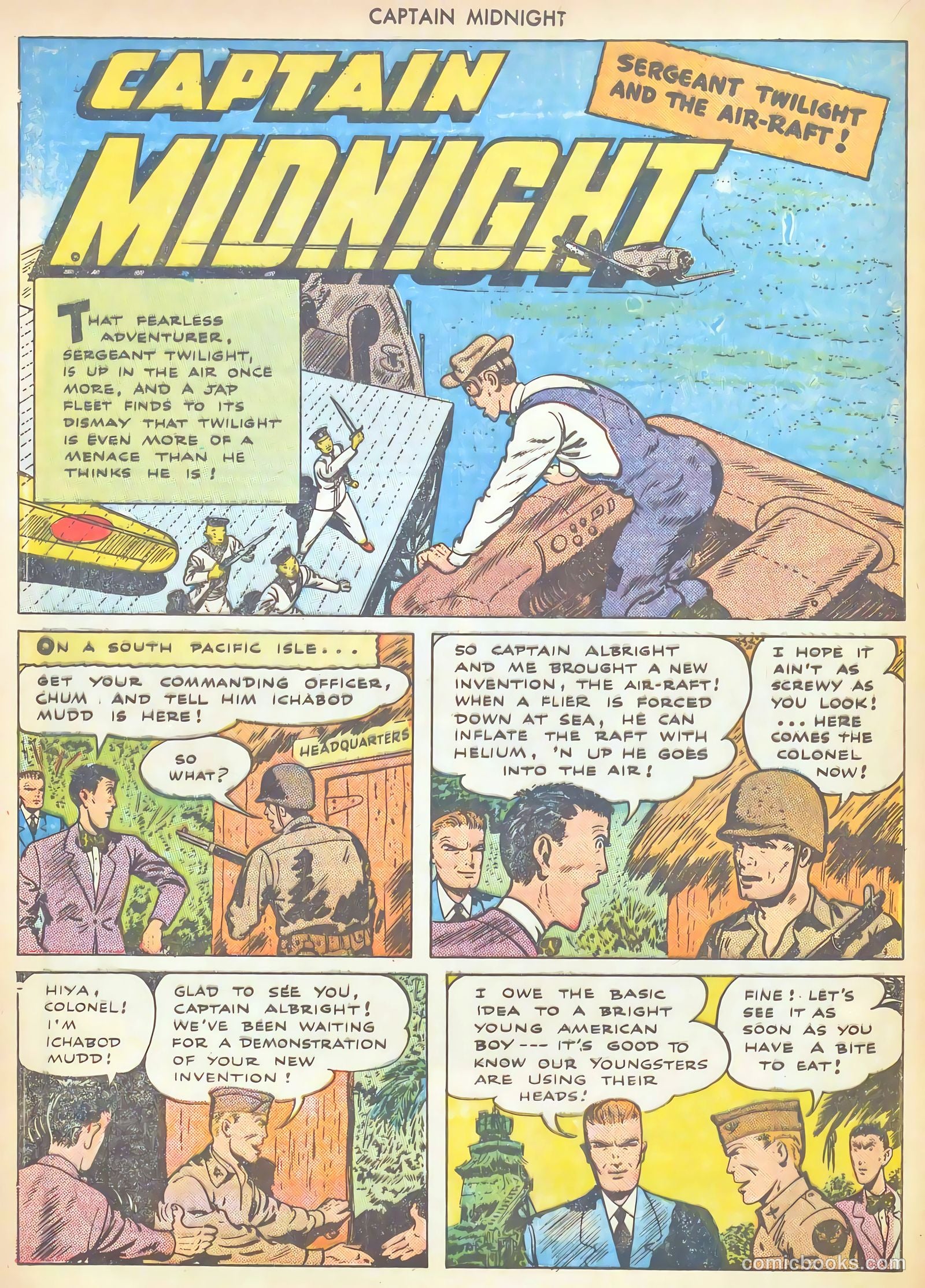 Captain Midnight #27 — page 16 of 37
