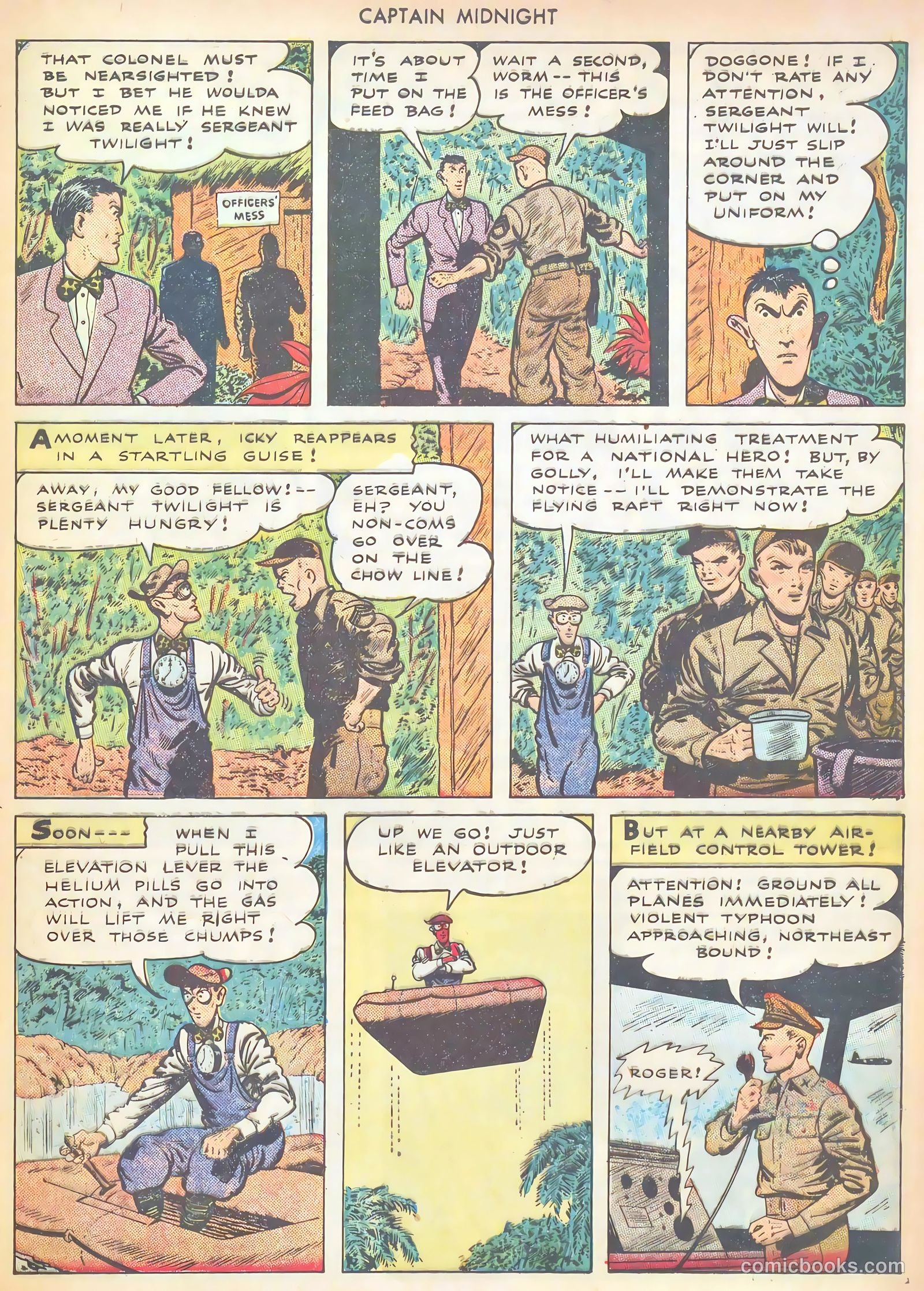 Captain Midnight #27 — page 17 of 37