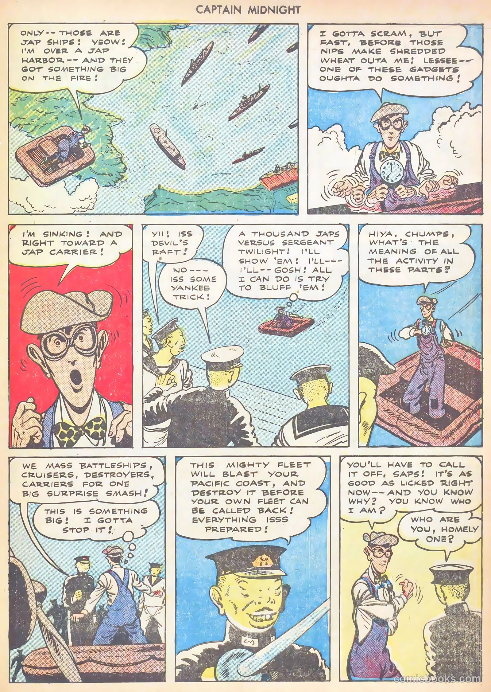 Captain Midnight #27 — page 19 of 37