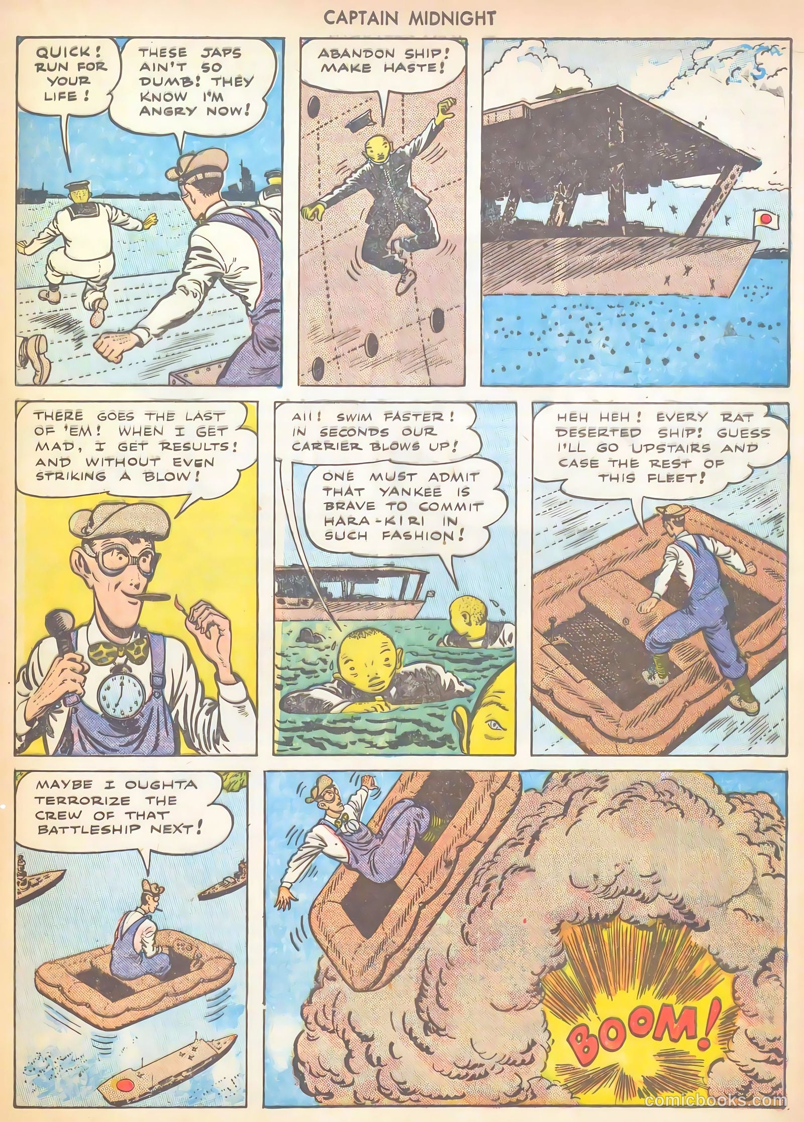 Captain Midnight #27 — page 21 of 37