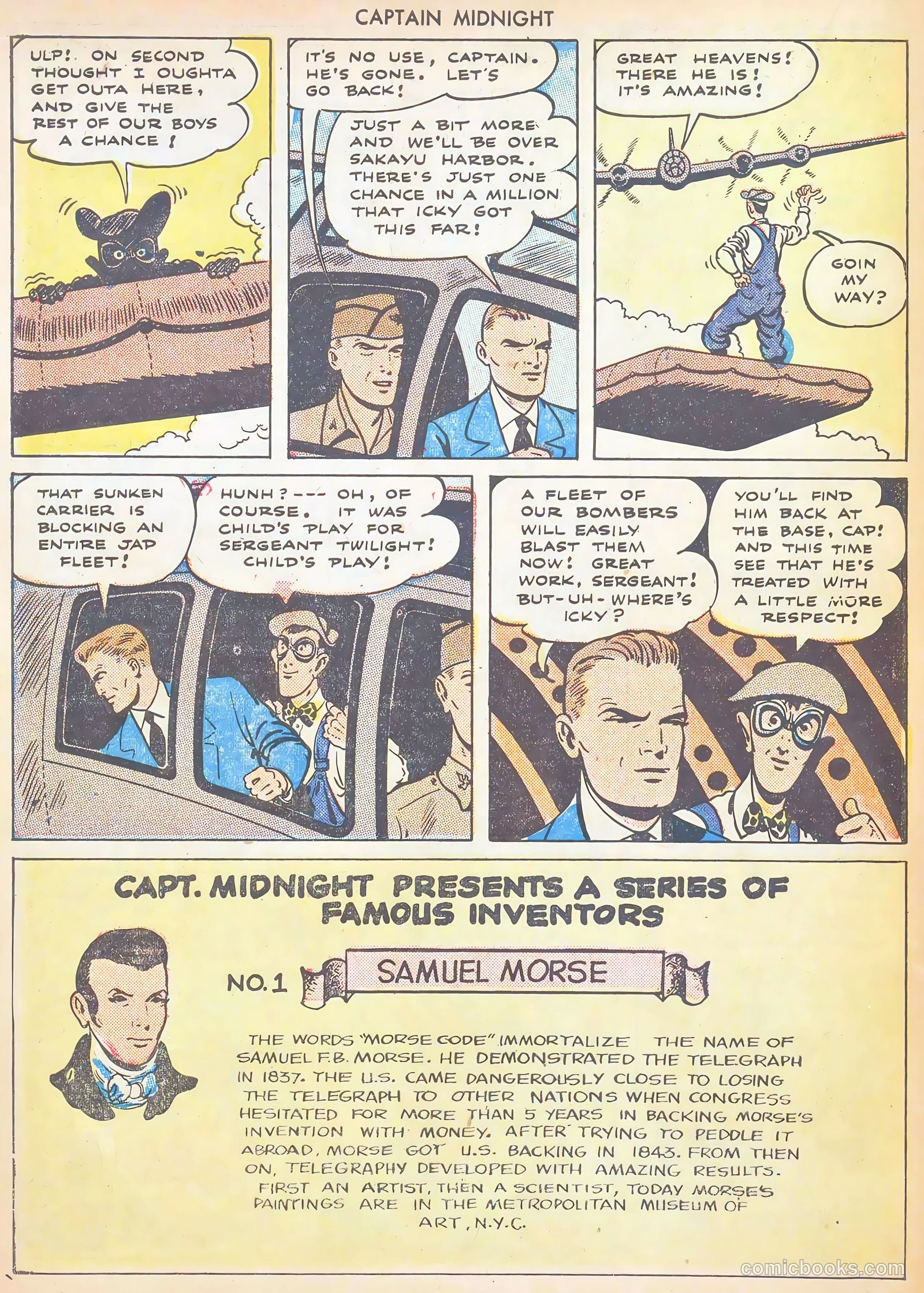 Captain Midnight #27 — page 22 of 37