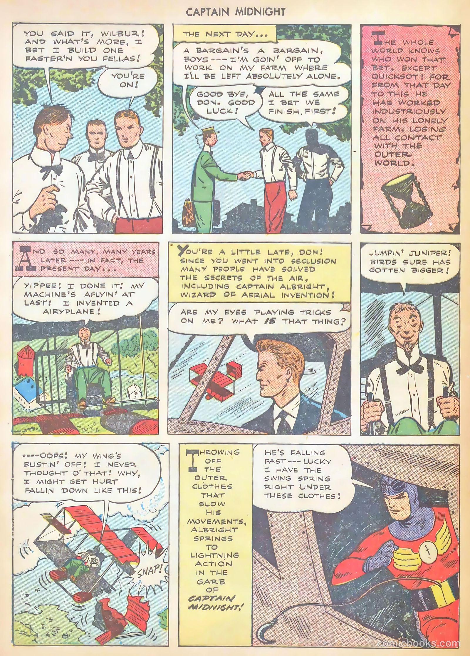 Captain Midnight #27 — page 28 of 37