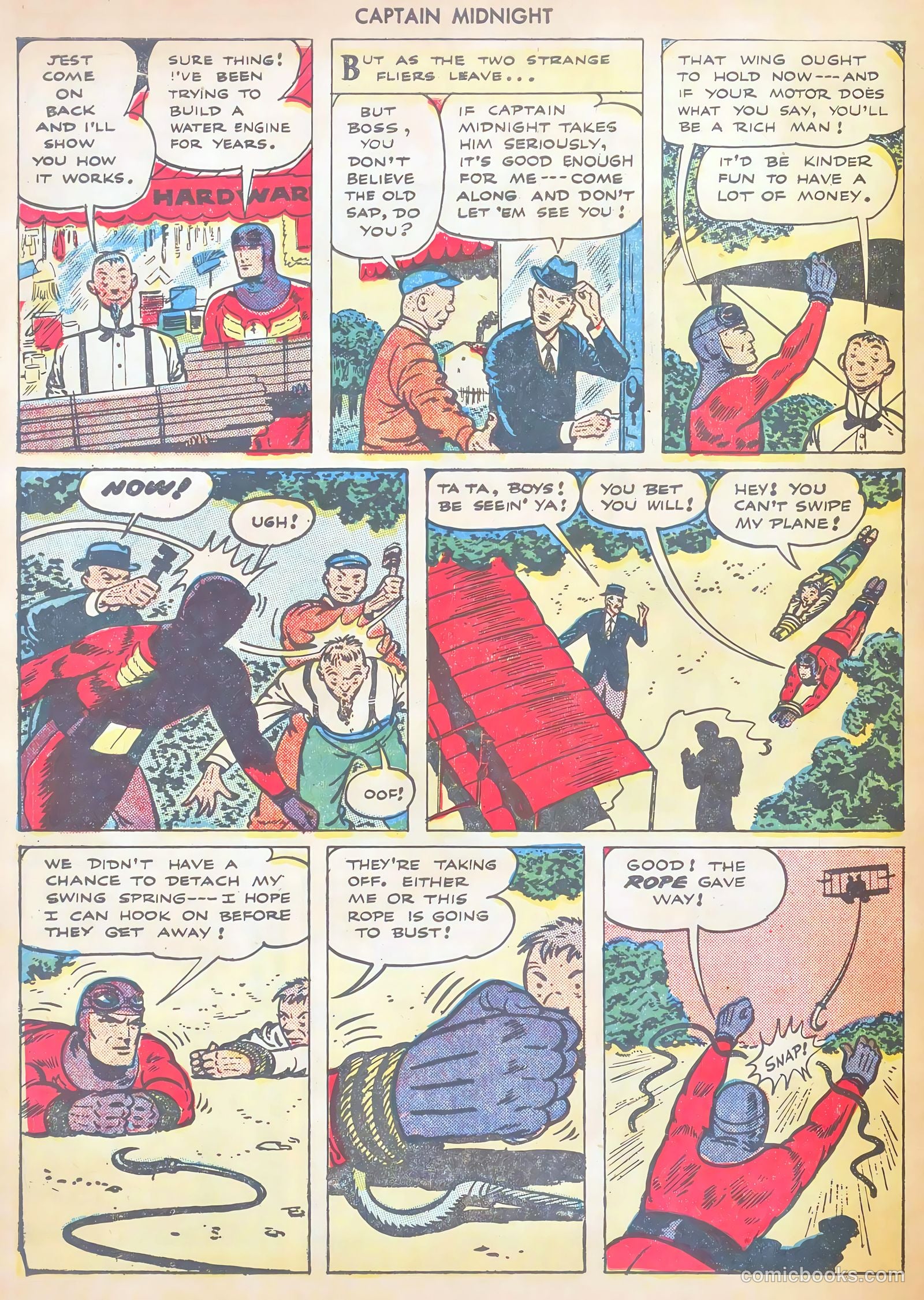 Captain Midnight #27 — page 30 of 37