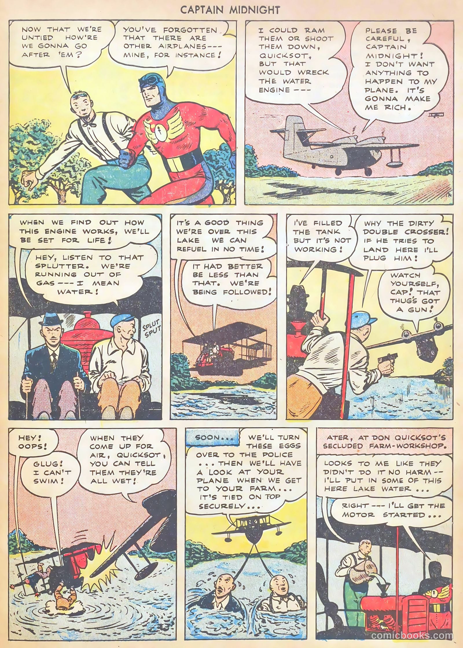 Captain Midnight #27 — page 31 of 37