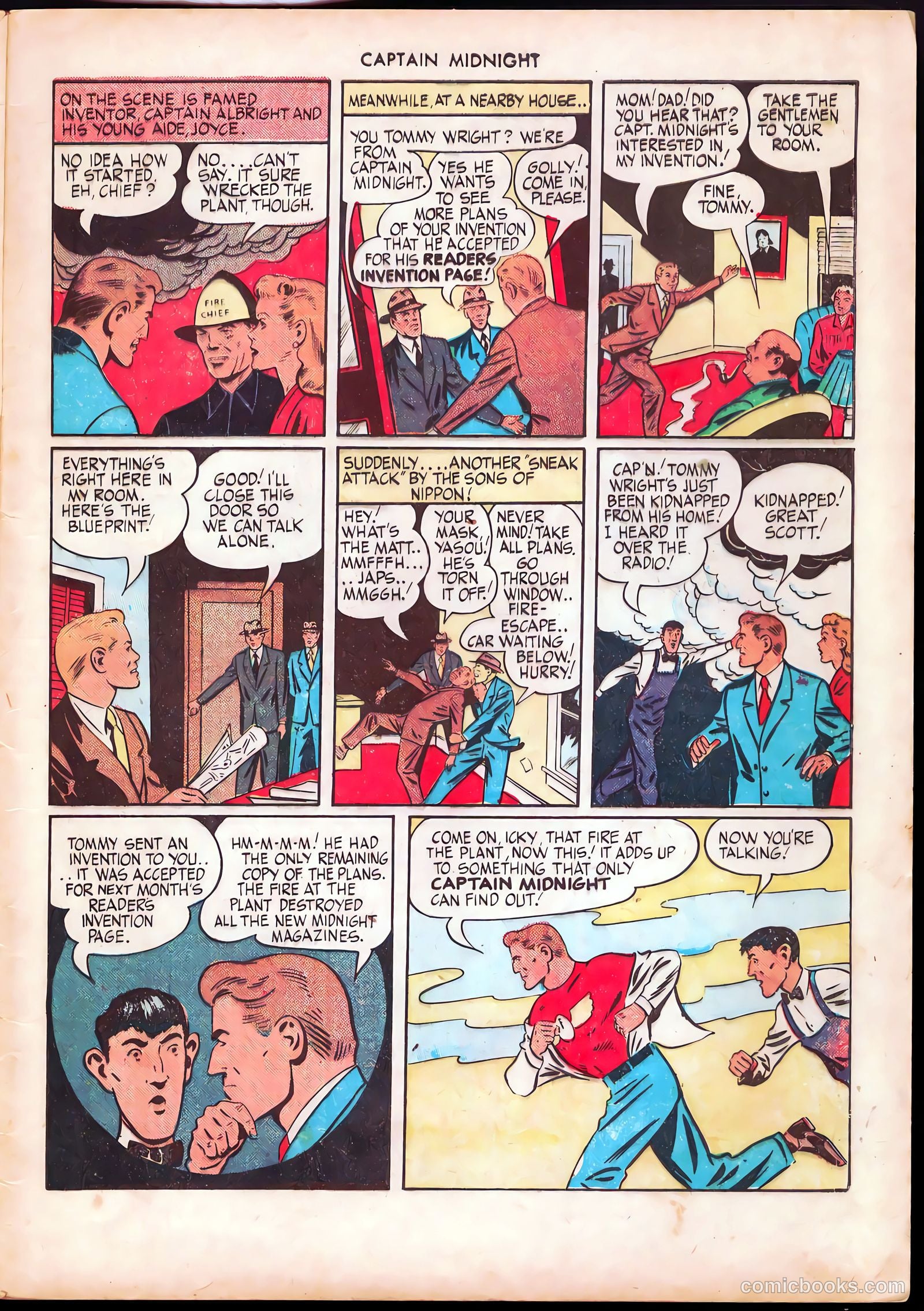 Captain Midnight #28 — page 5 of 36