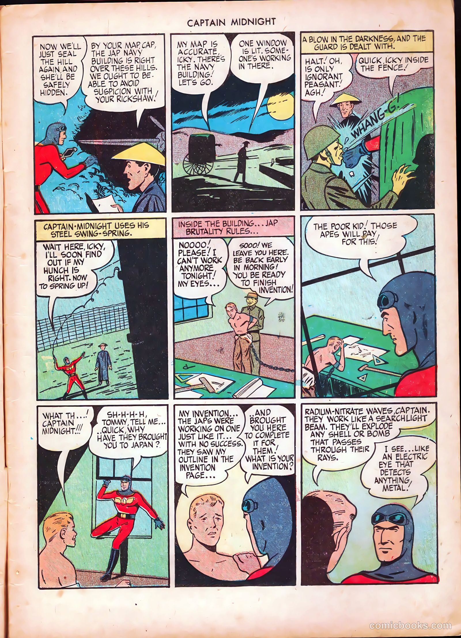Captain Midnight #28 — page 7 of 36