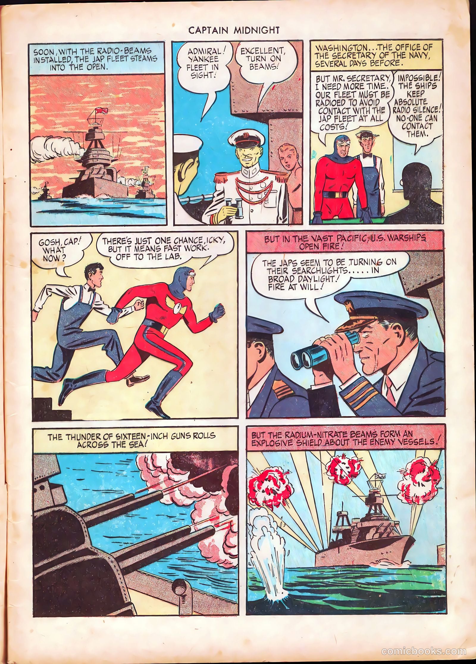 Captain Midnight #28 — page 9 of 36