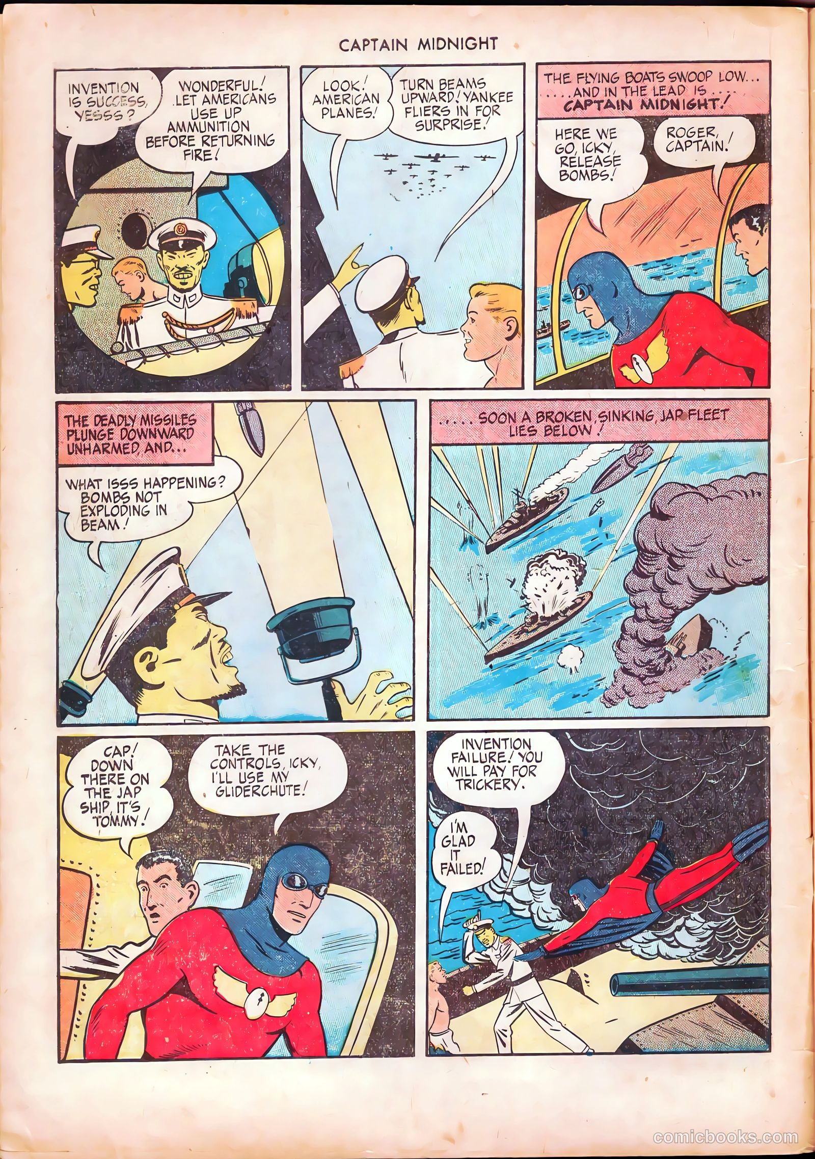 Captain Midnight #28 — page 10 of 36