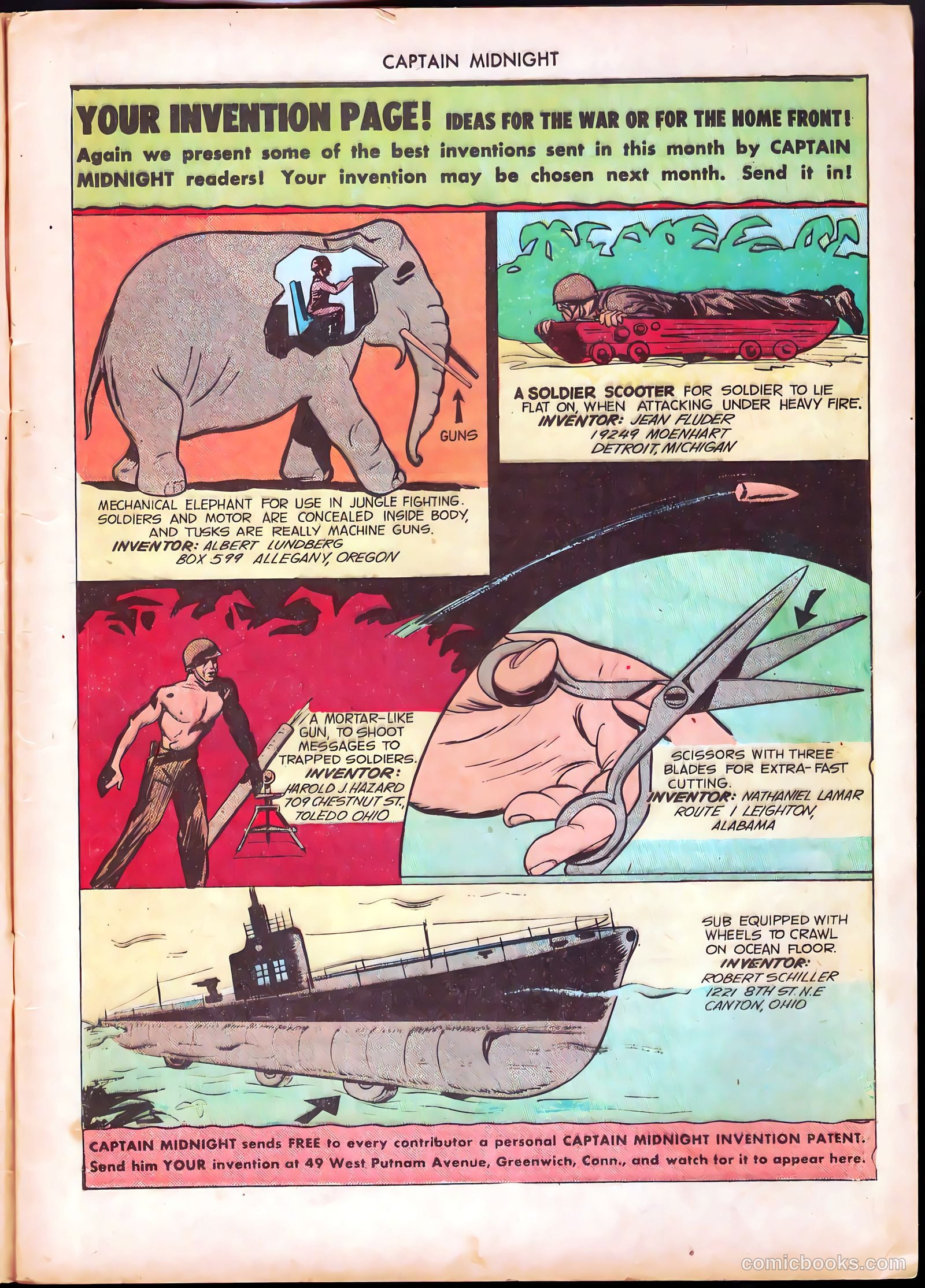 Captain Midnight #28 — page 13 of 36