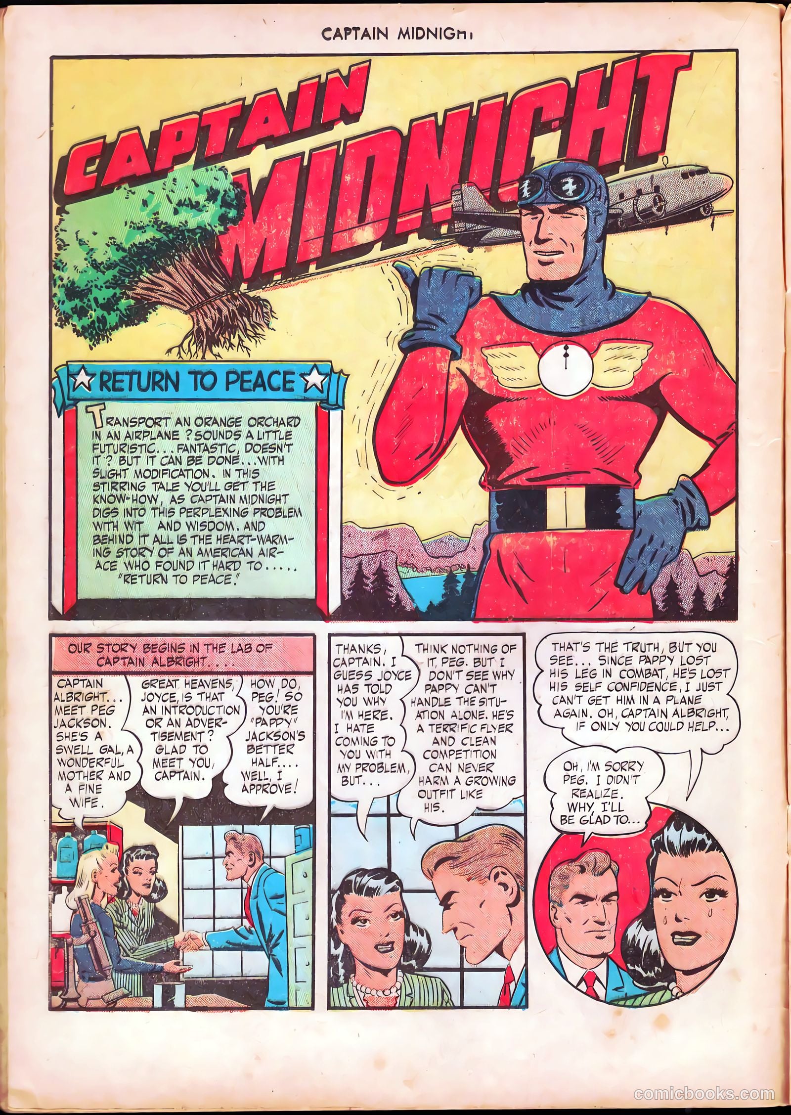 Captain Midnight #28 — page 16 of 36