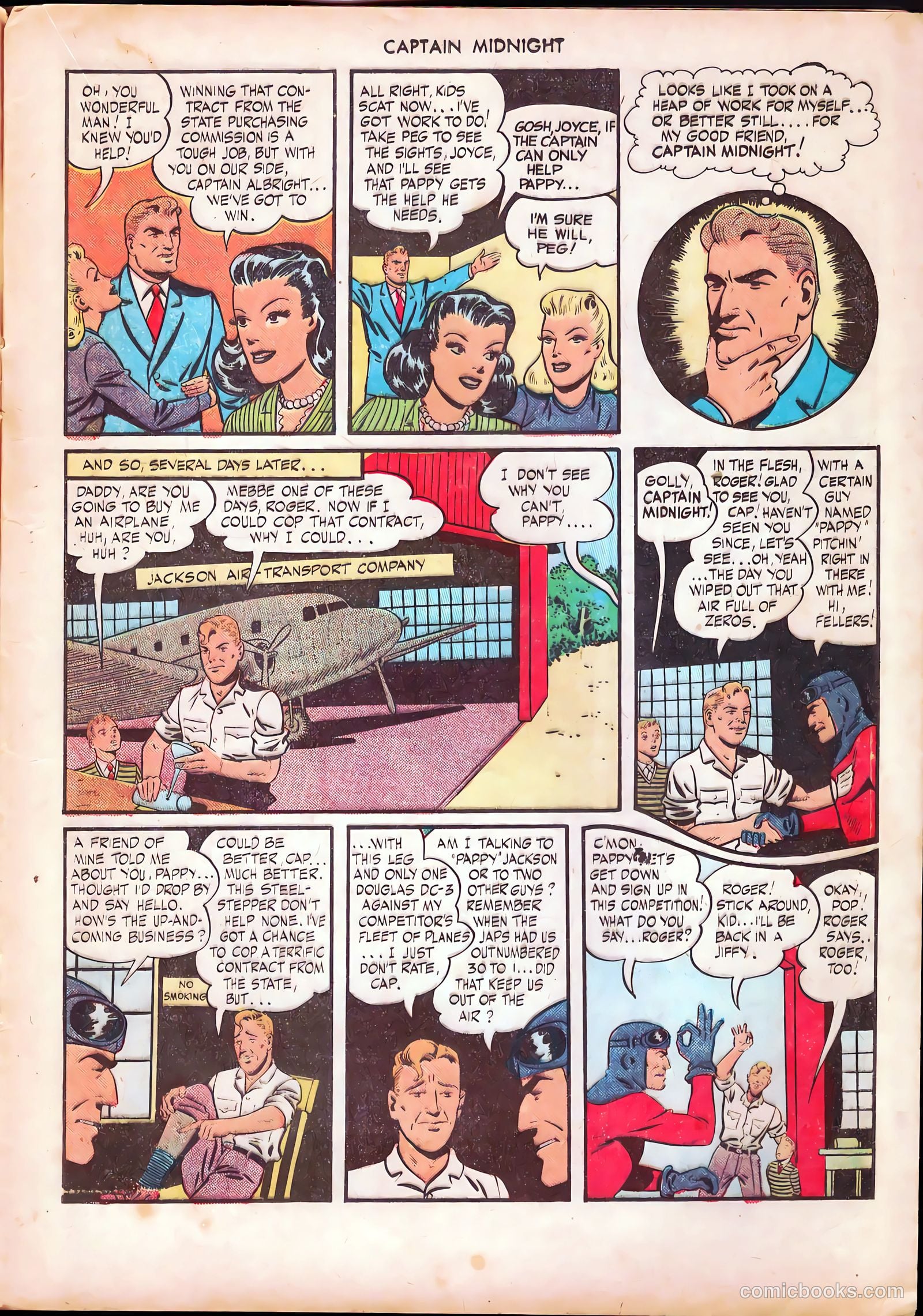 Captain Midnight #28 — page 17 of 36